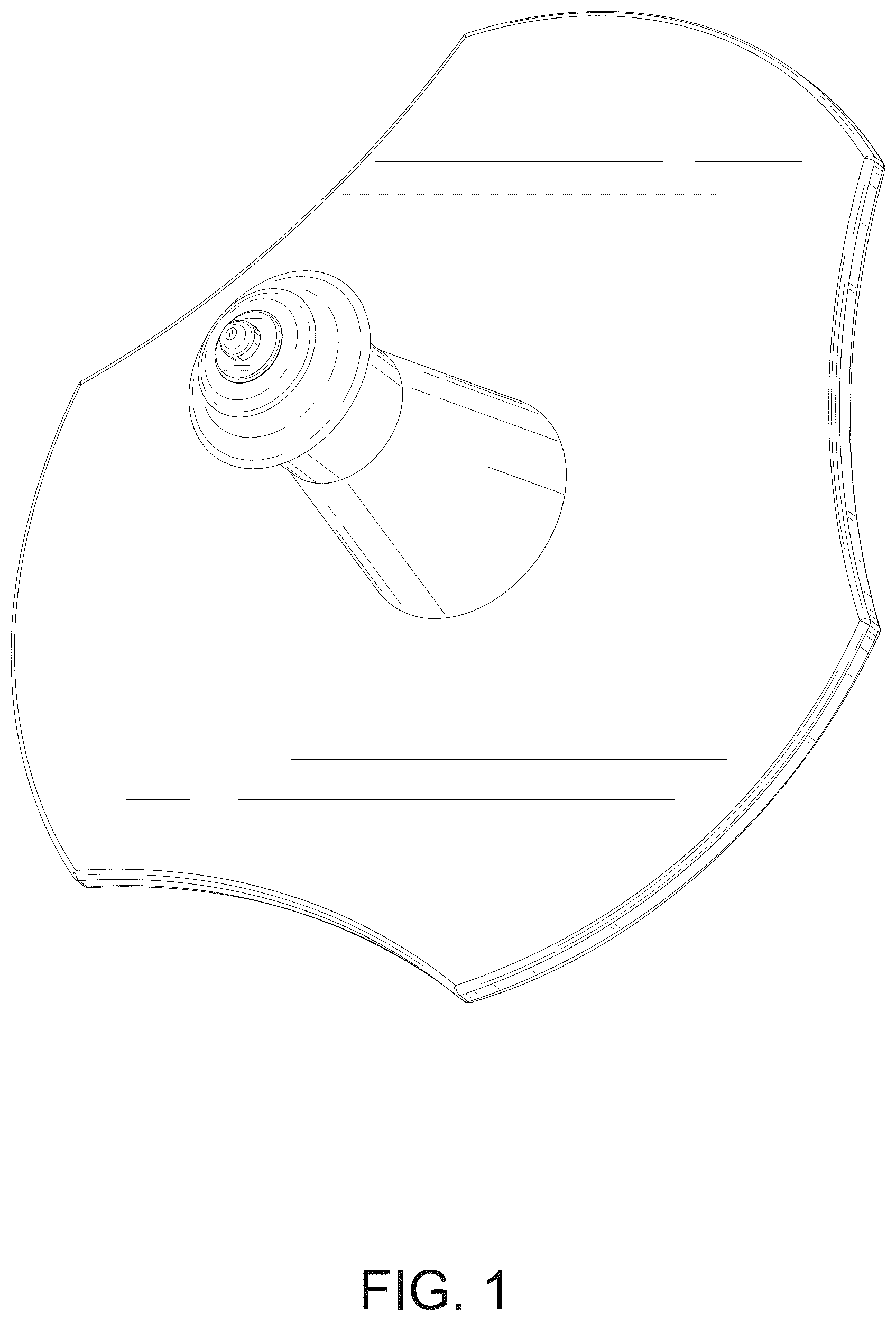 Patent USD1076455 Figure 1 – Toilet brush head connector