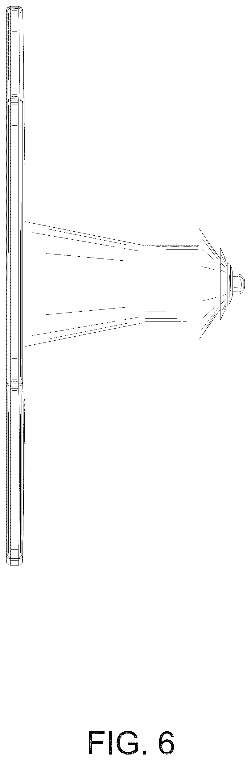 Patent USD1076455 Figure 6 – Toilet brush head connector