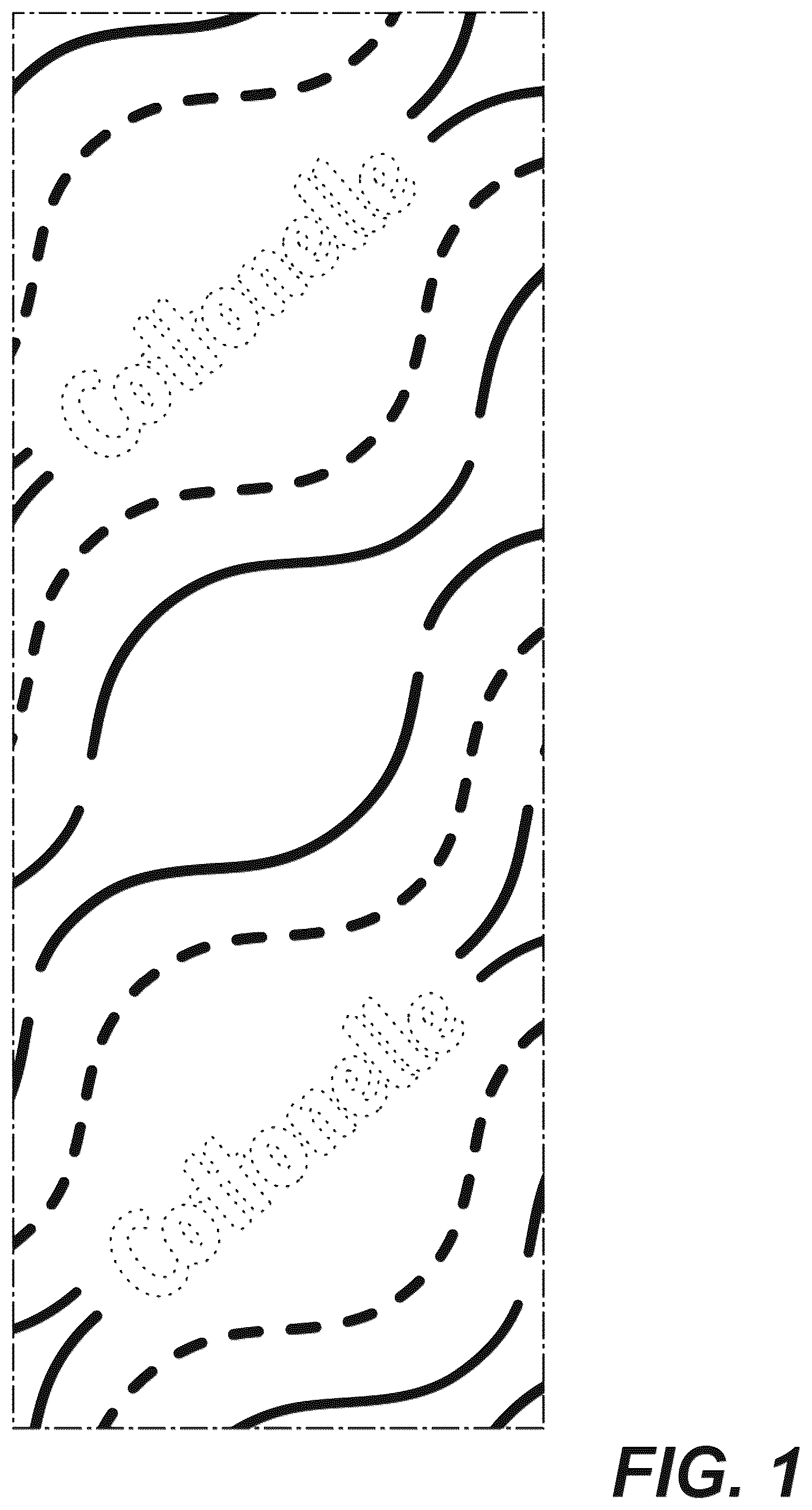 Patent USD1076456 Figure 1 – Paper sheet with a pattern