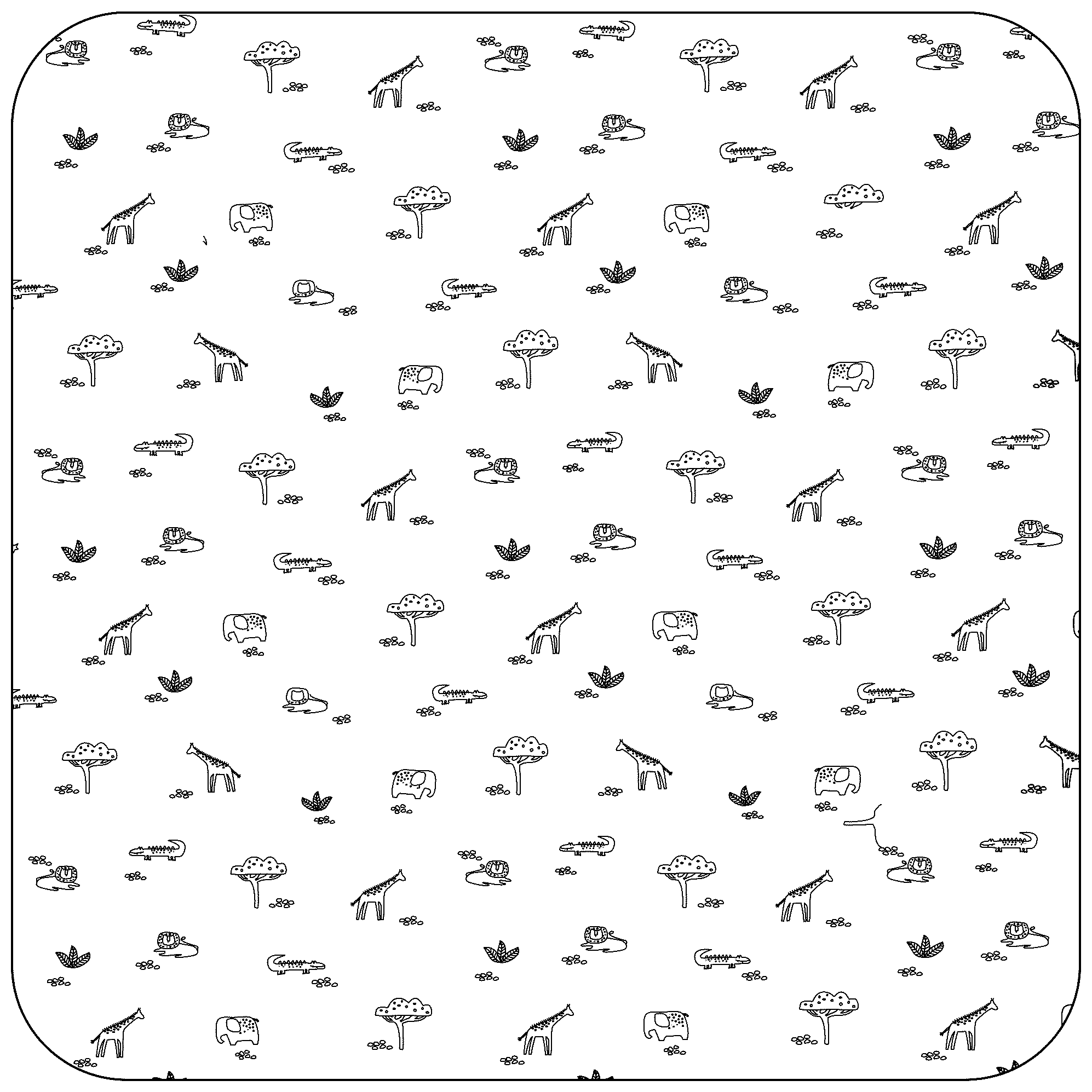 Patent USD1076457 Figure 1 – Textile sheet