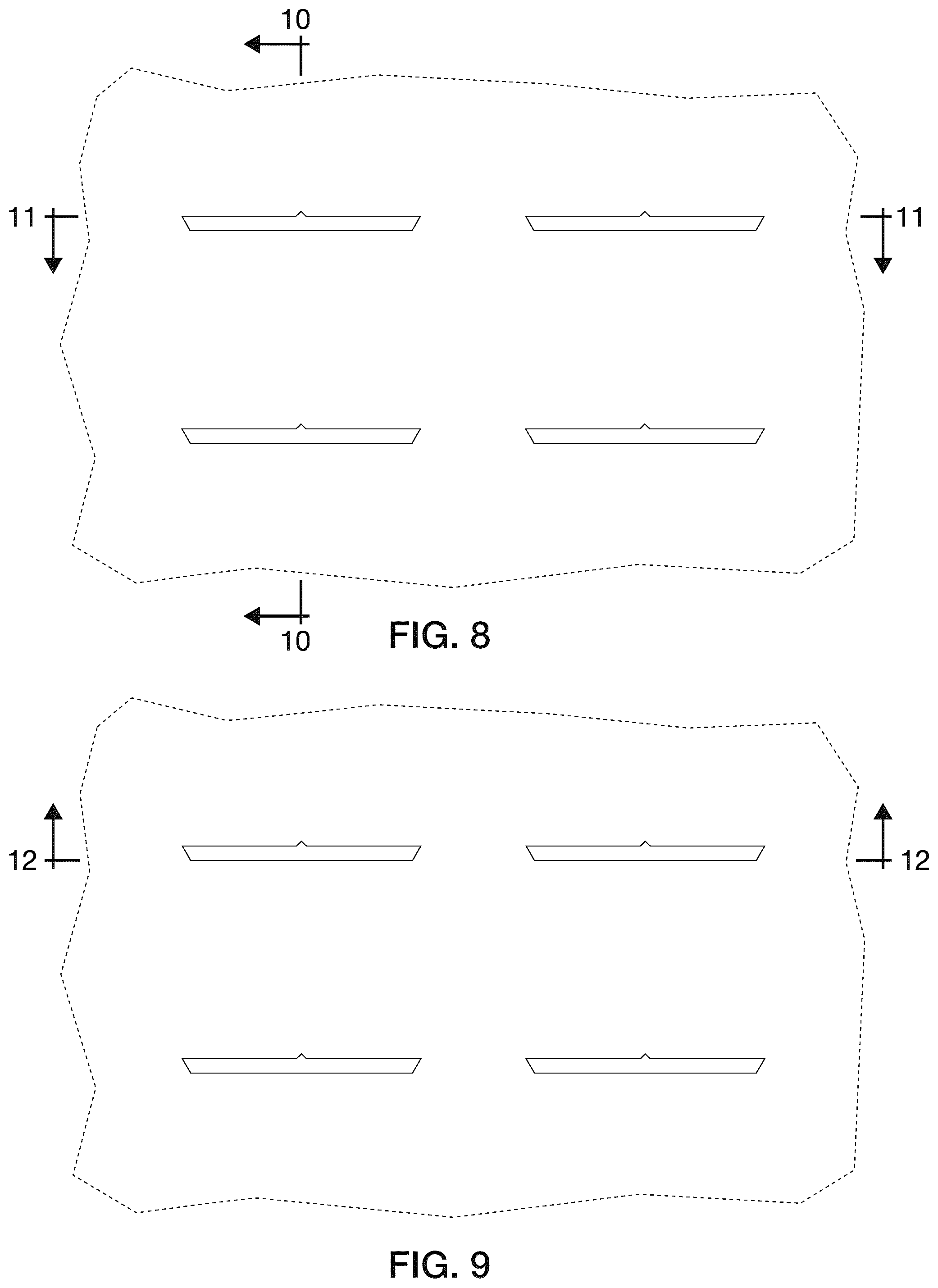 Patent USD1076459 Figure 5 – M.O.L.L.E. panel