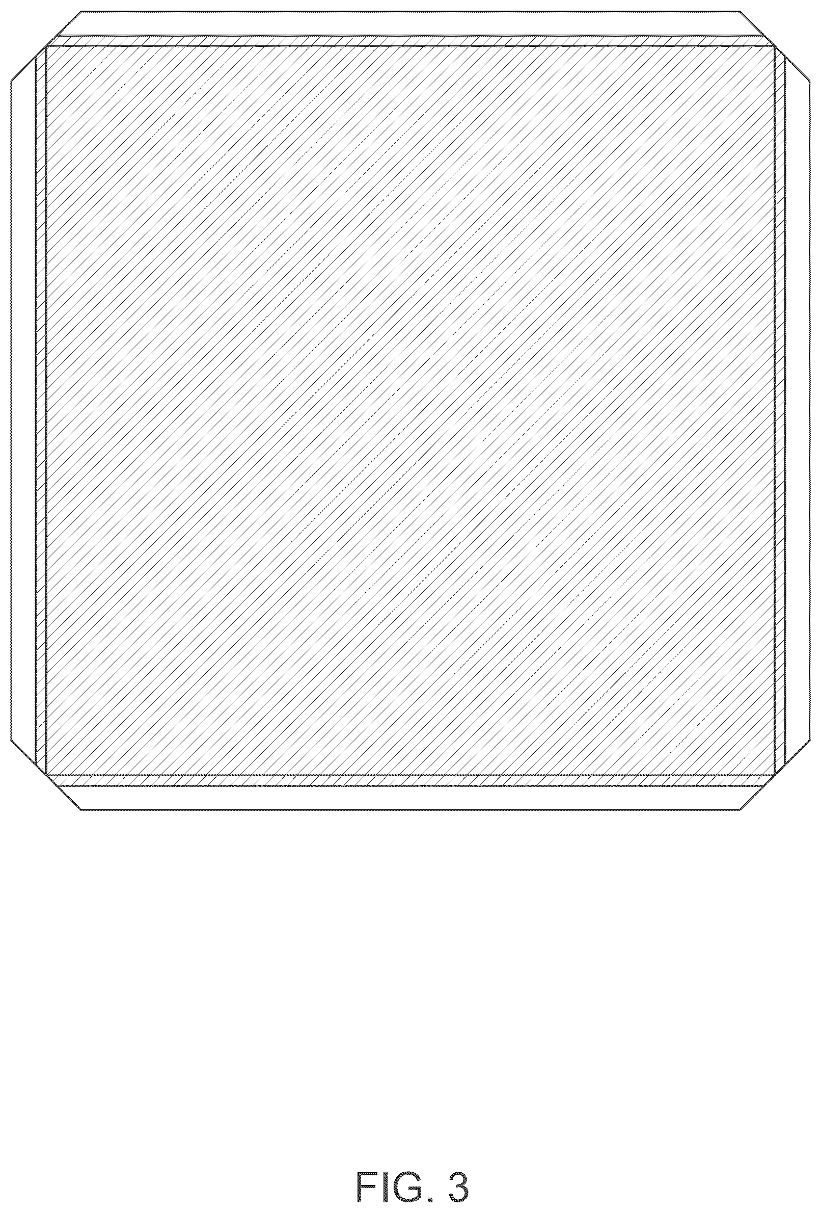 Patent USD1076460 Figure 3 – Wall display apparatus