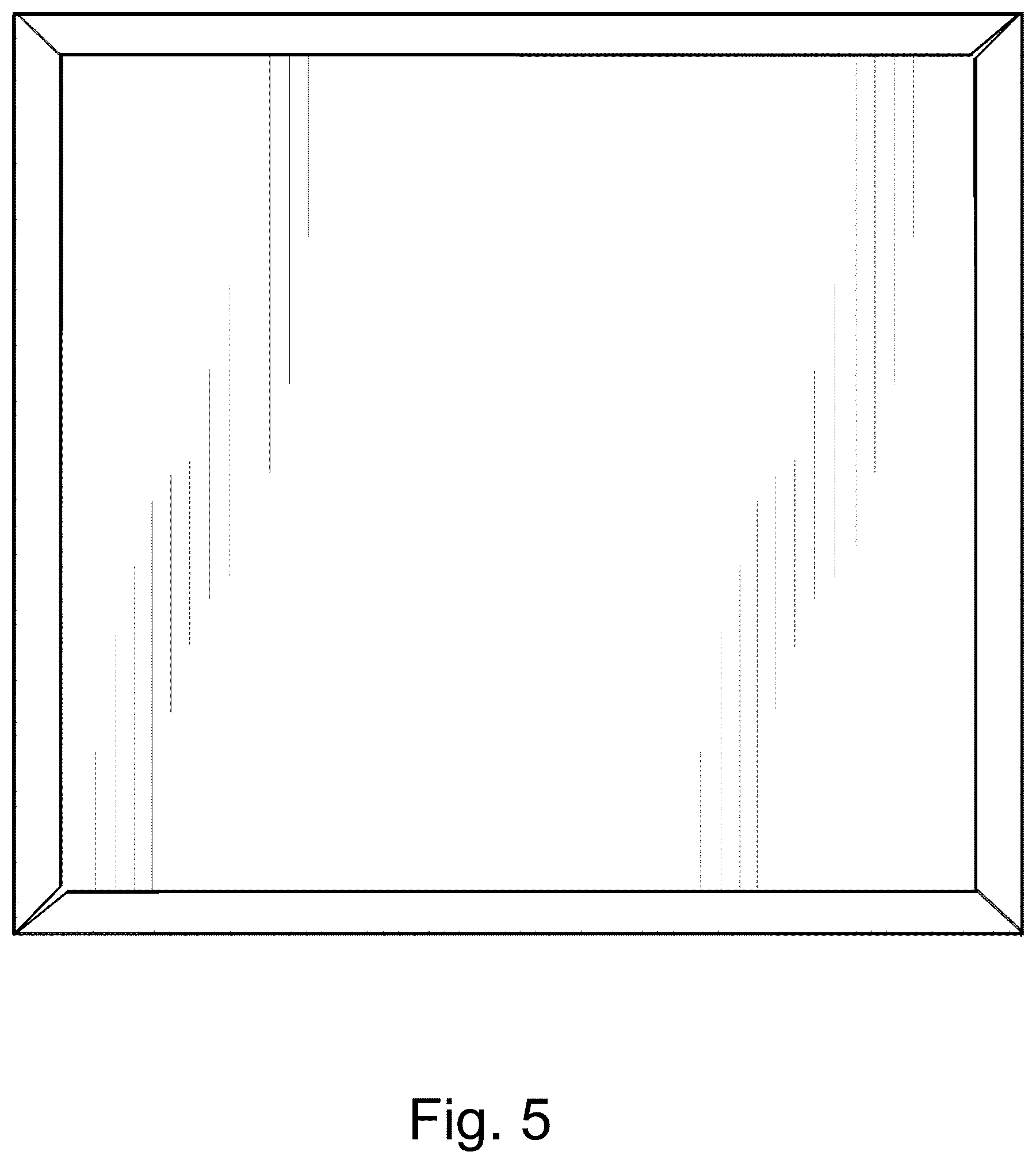 Patent USD1076460 Figure 5 – Wall display apparatus