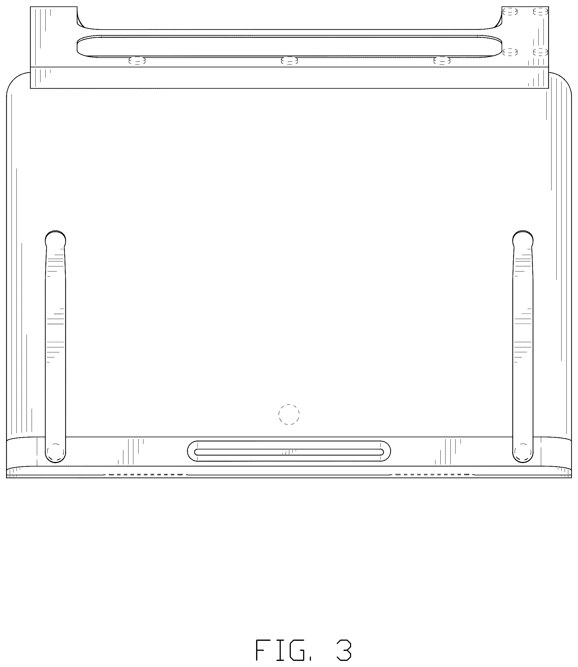 Patent USD1076461 Figure 3 – Bookstand