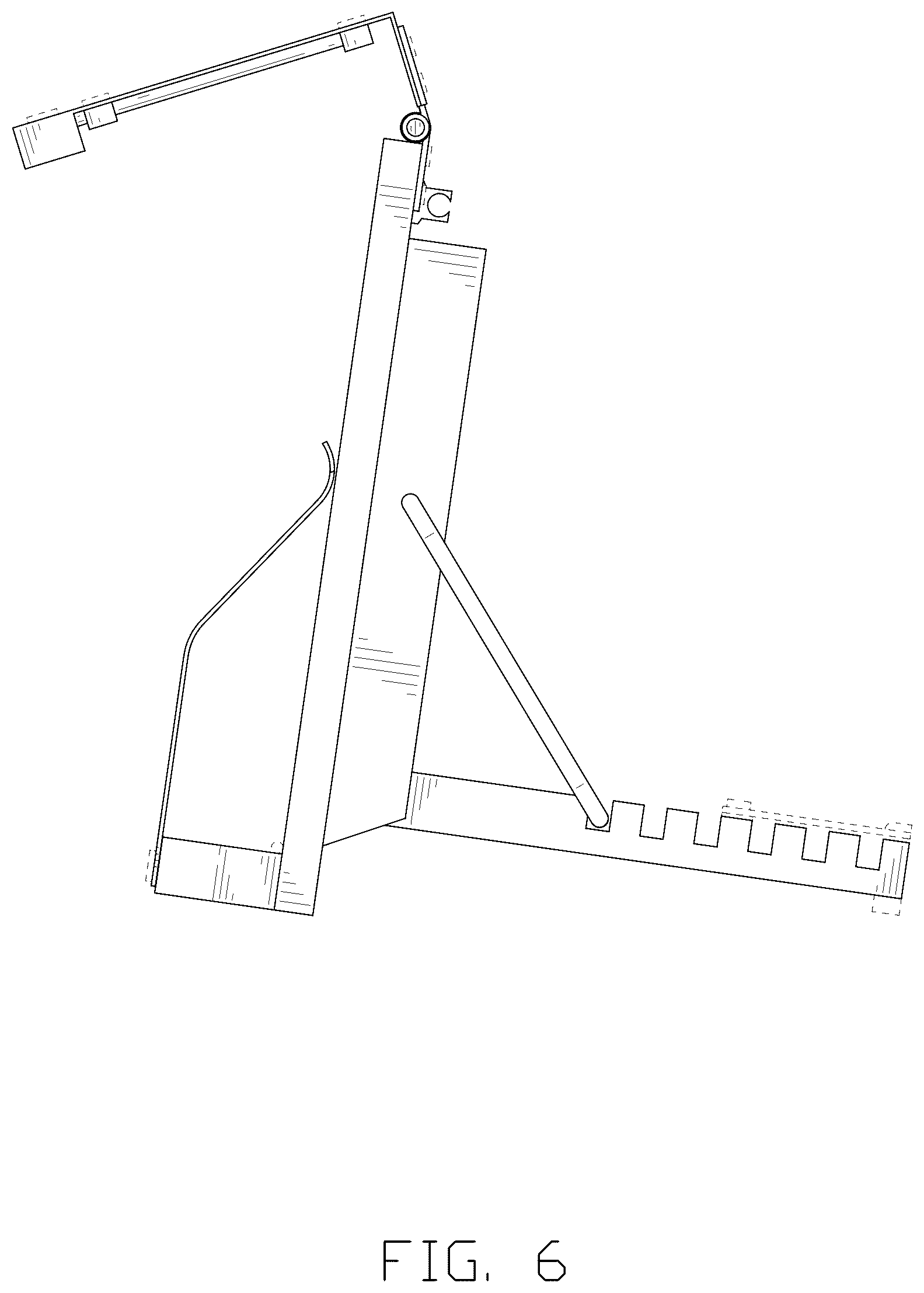 Patent USD1076461 Figure 6 – Bookstand