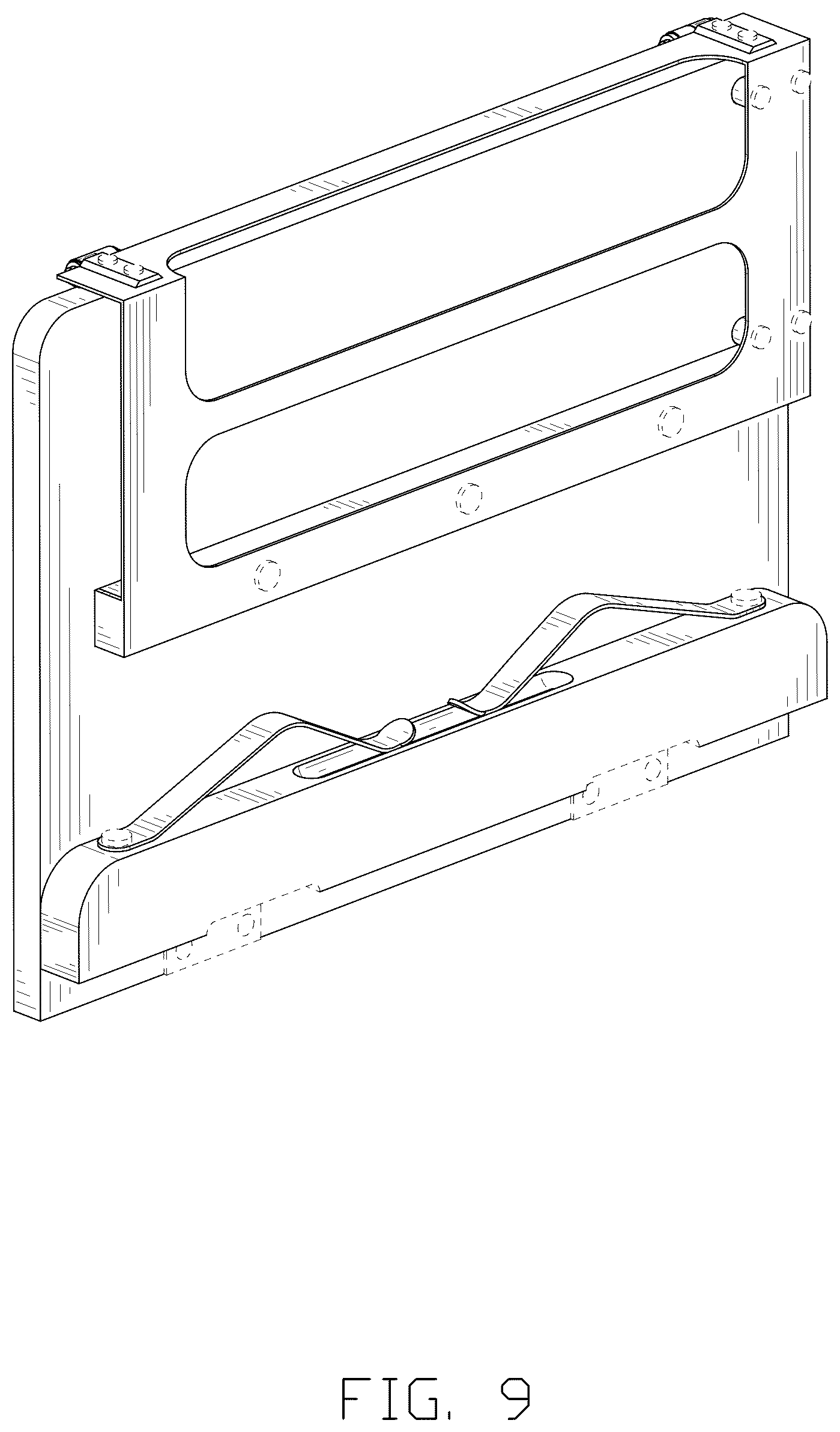 Patent USD1076461 Figure 9 – Bookstand