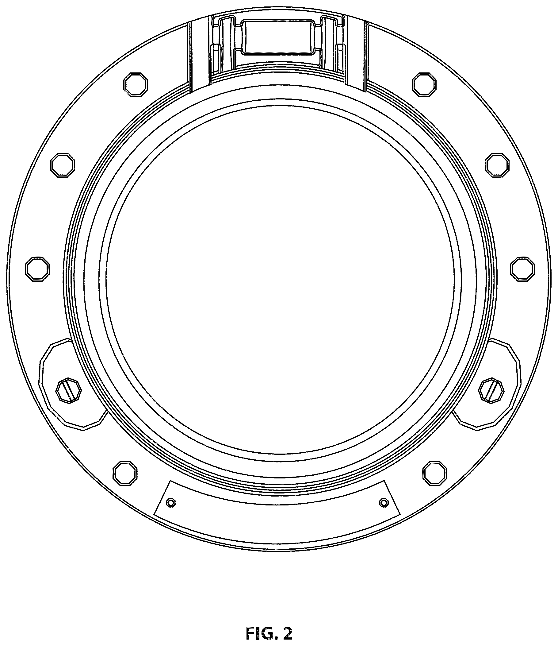 Patent USD1076462 Figure 2 – Picture frame