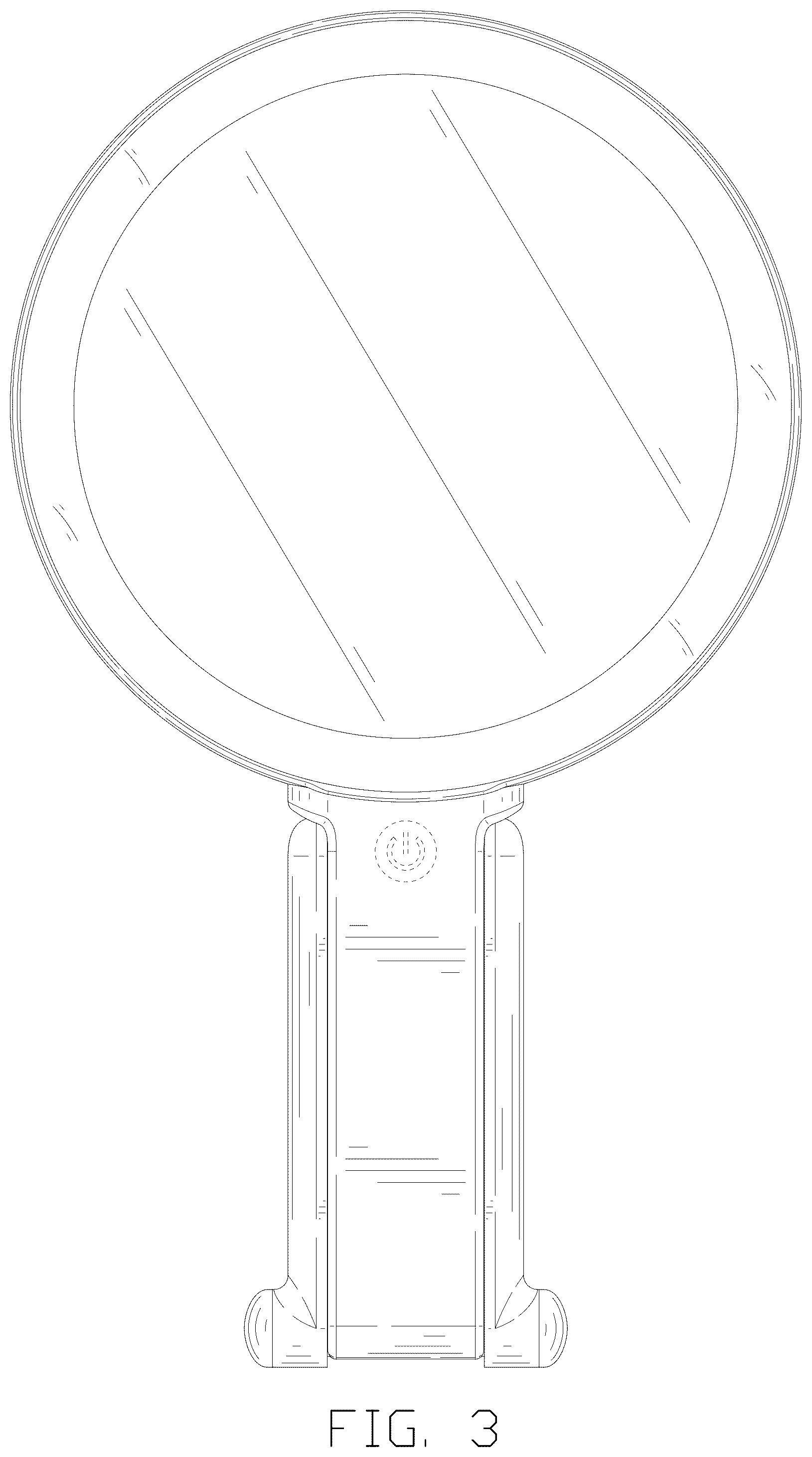 Patent USD1076464 Figure 3 – Mirror