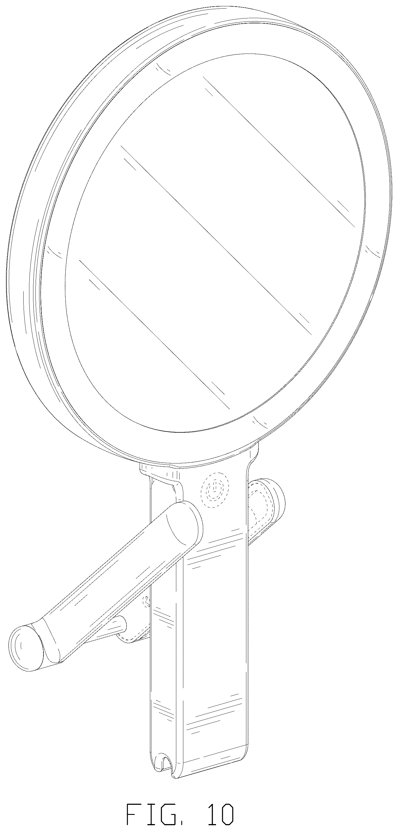 Patent USD1076464 Figure 10 – Mirror