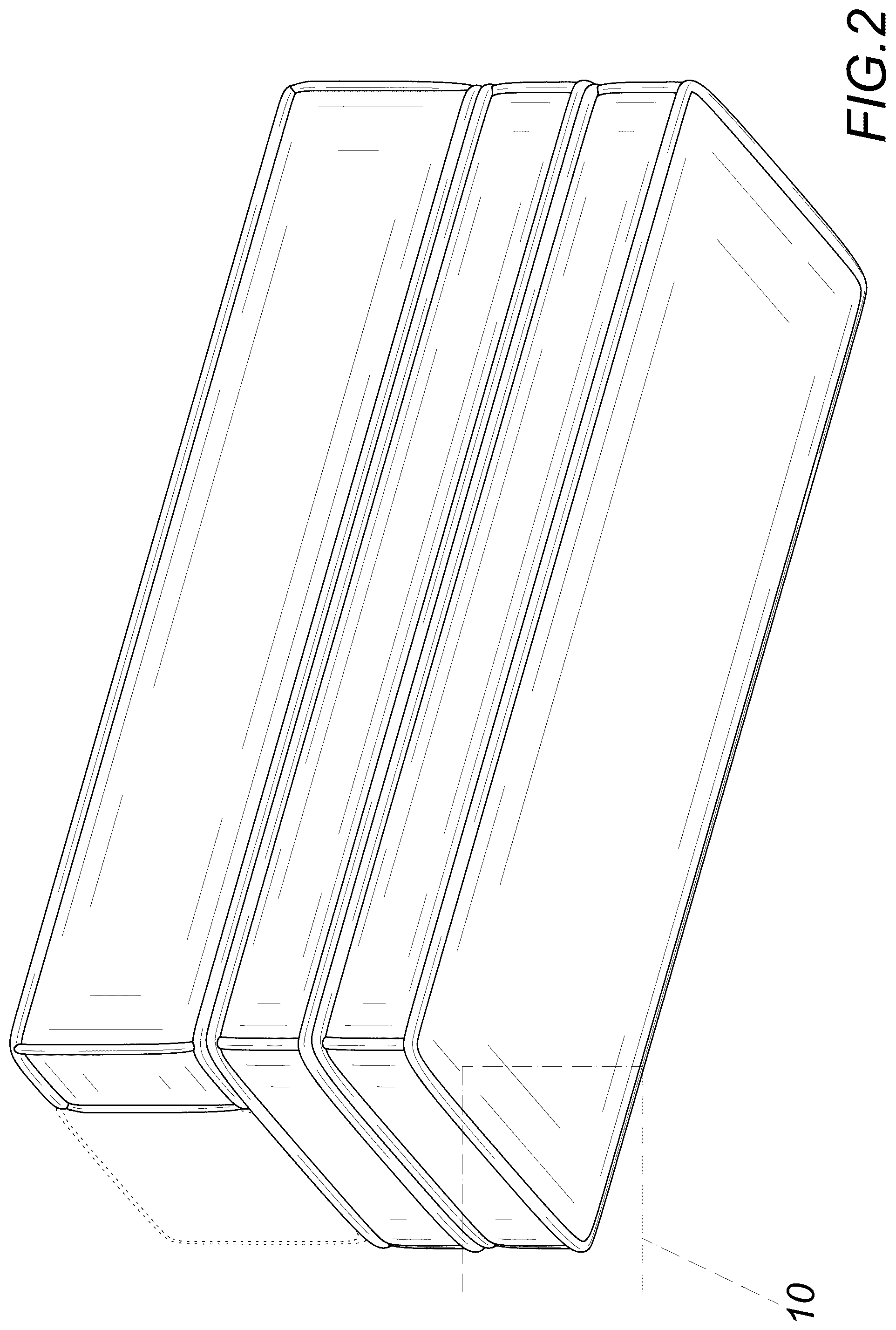 Patent USD1076471 Figure 2 – Sofa bed