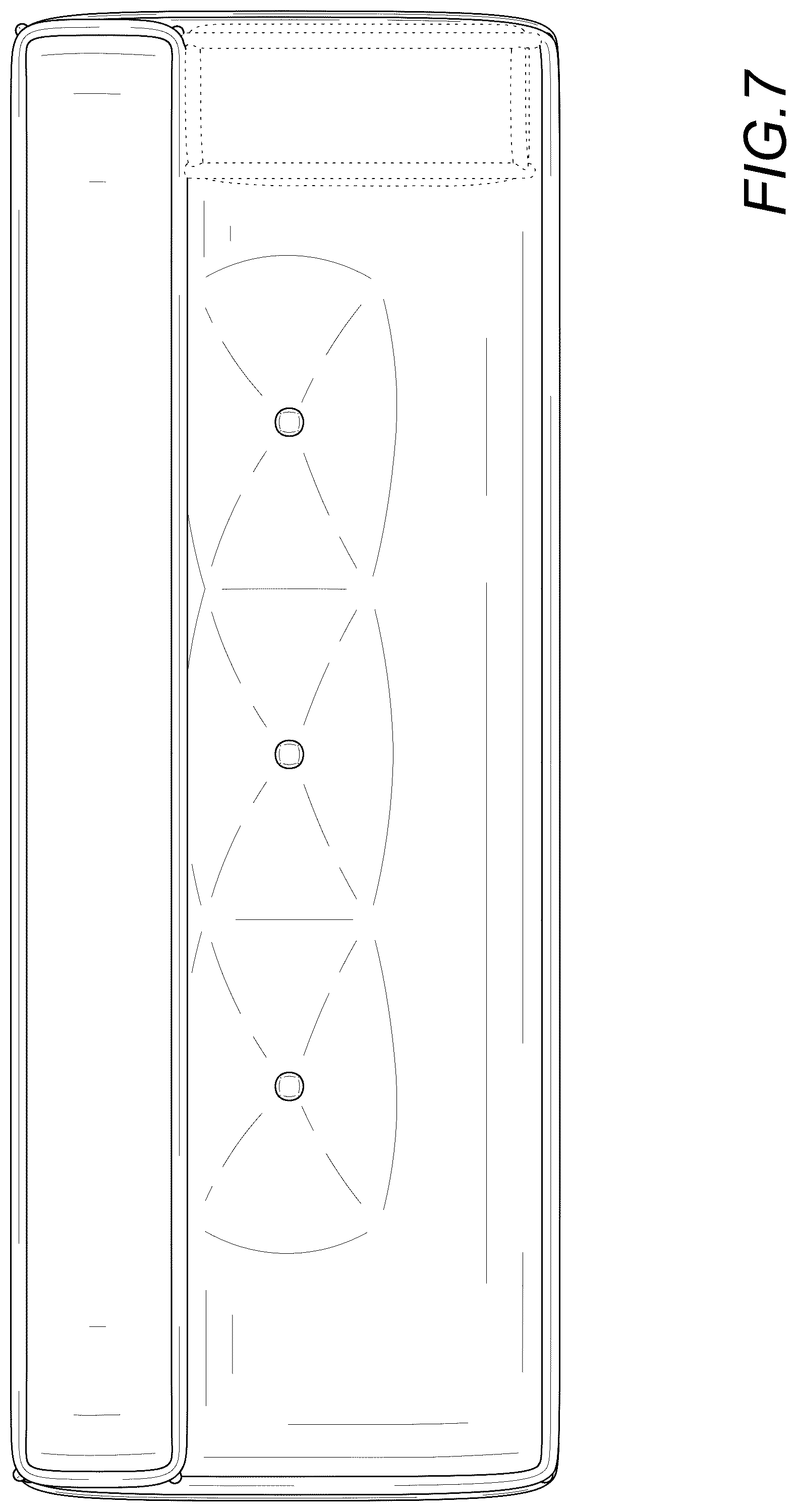 Patent USD1076471 Figure 7 – Sofa bed