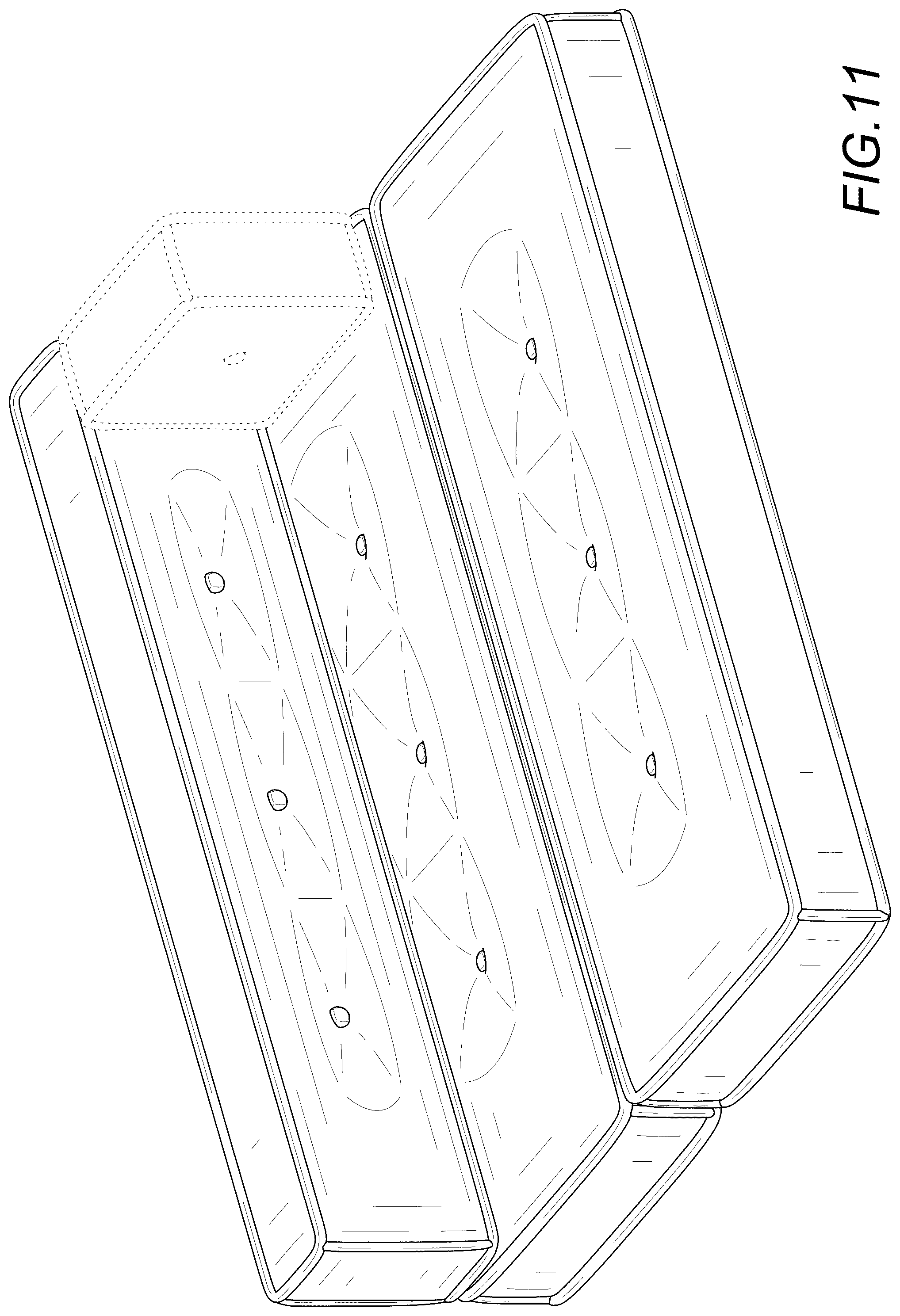 Patent USD1076471 Figure 11 – Sofa bed