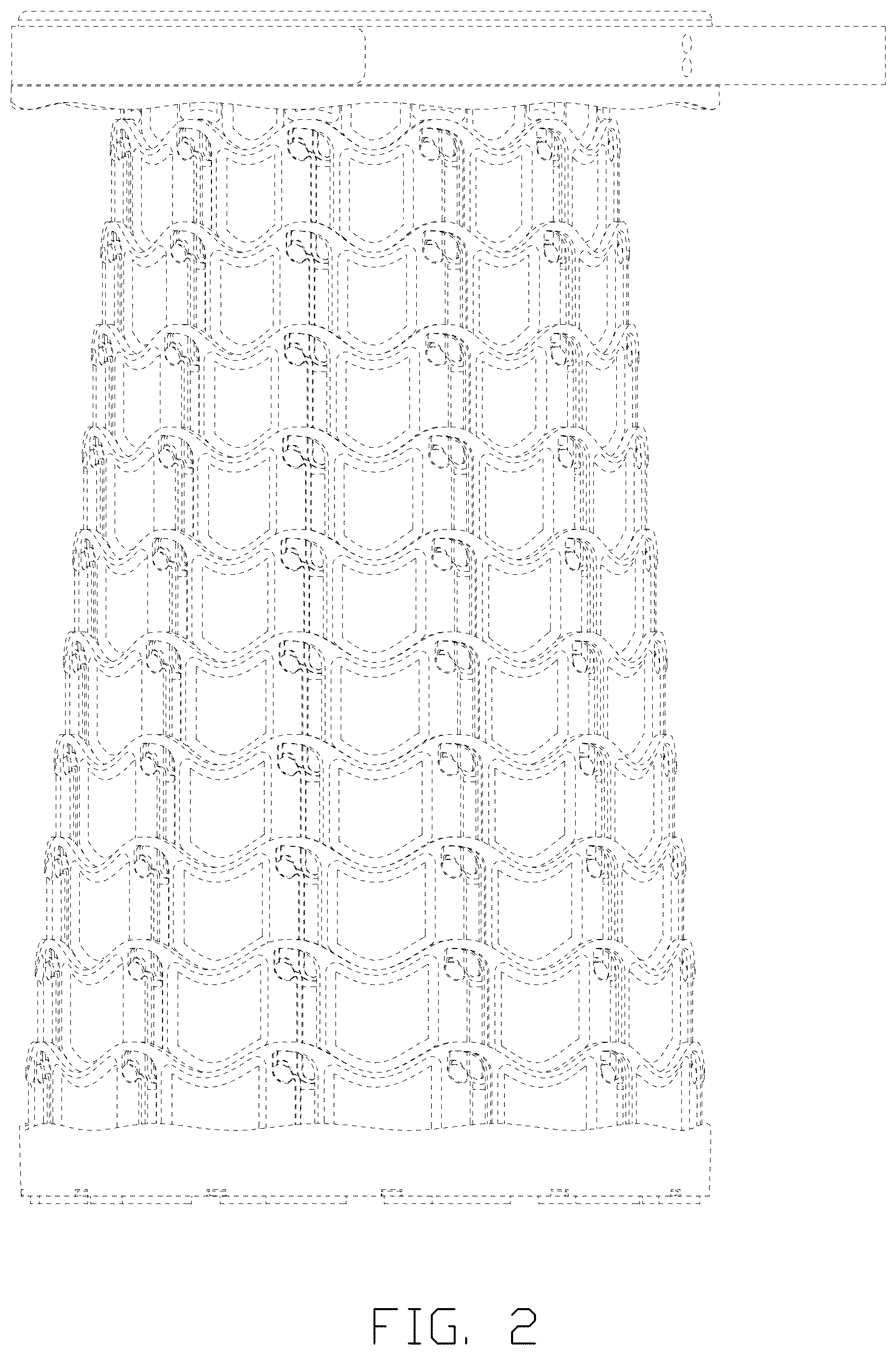 Patent USD1076475 Figure 2 – Folding stool