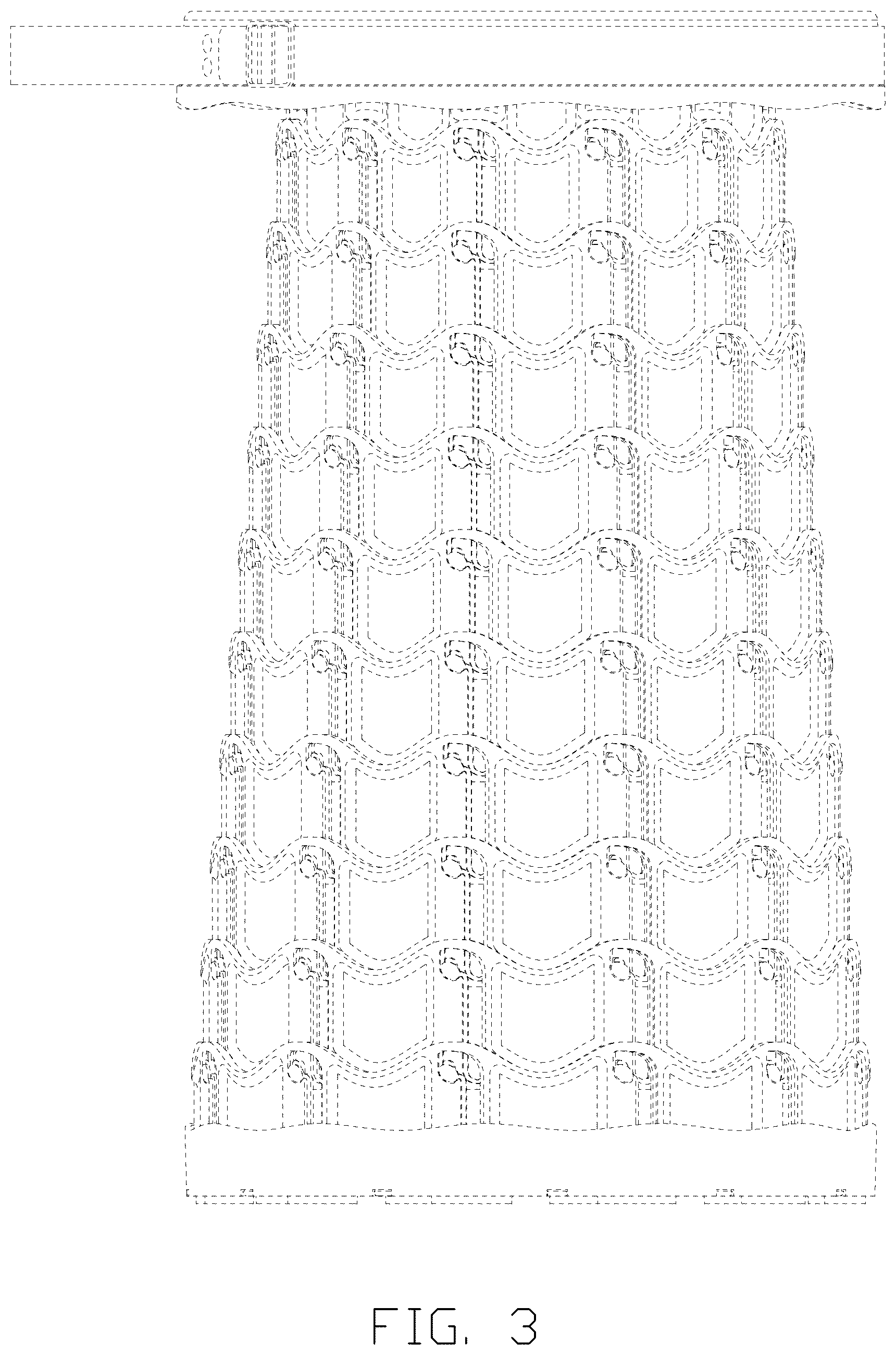 Patent USD1076475 Figure 3 – Folding stool