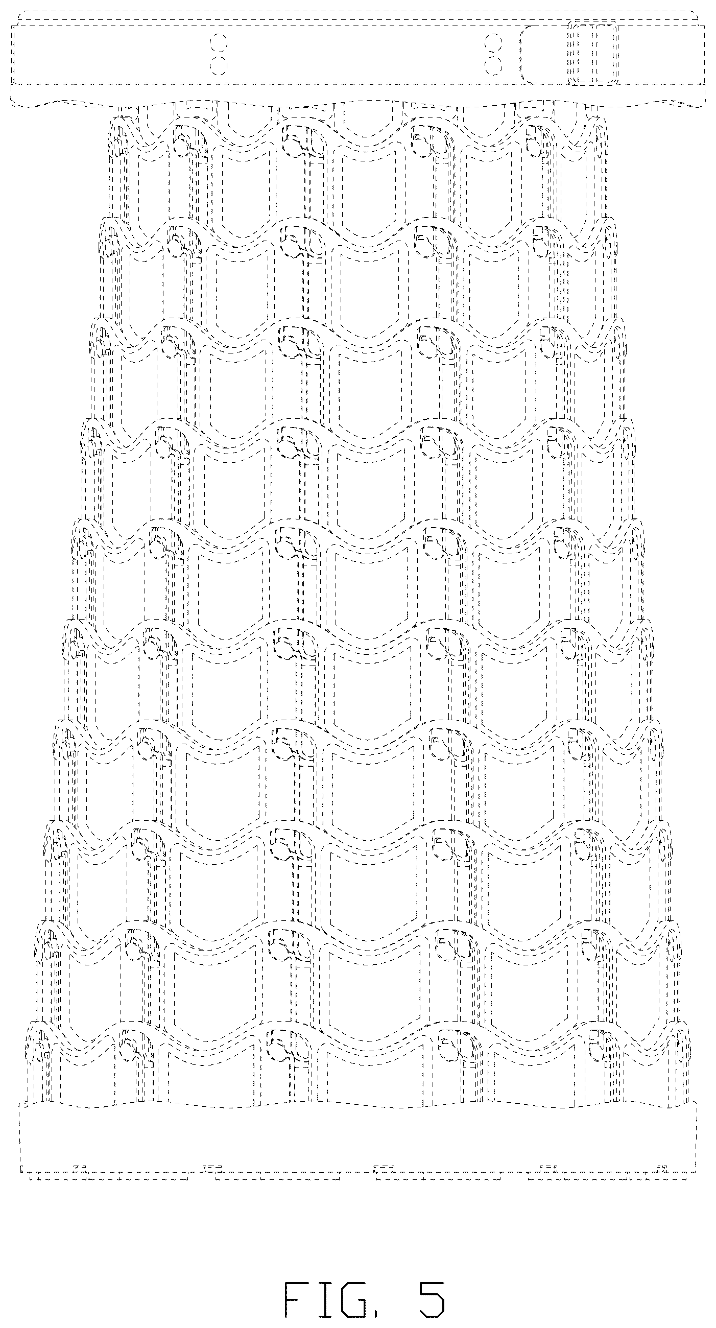 Patent USD1076475 Figure 5 – Folding stool