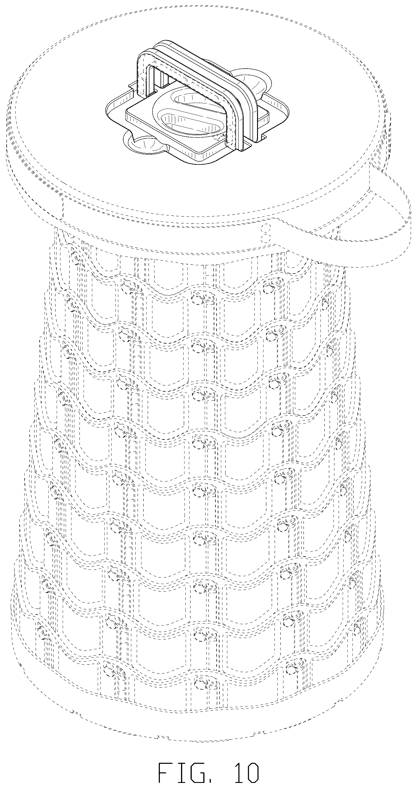 Patent USD1076475 Figure 10 – Folding stool