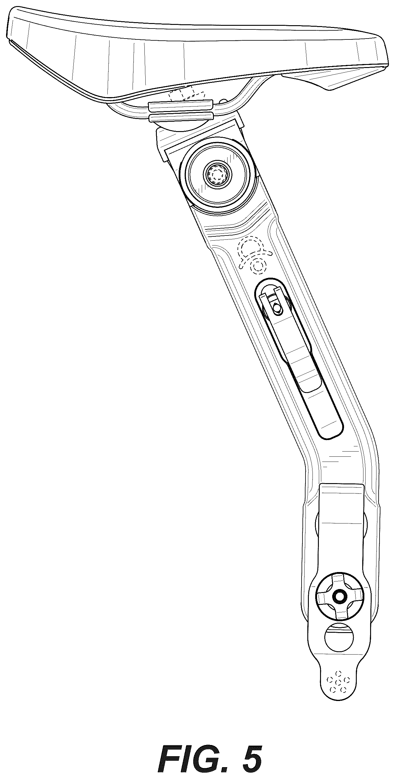 Patent USD1076476 Figure 5 – Seat