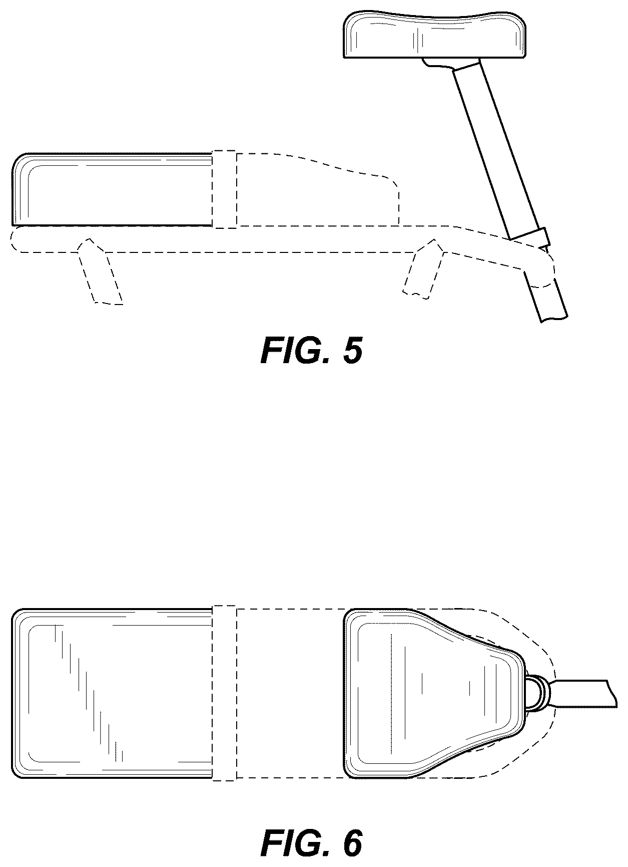 Patent USD1076477 Figure 4 – Bicycle seat