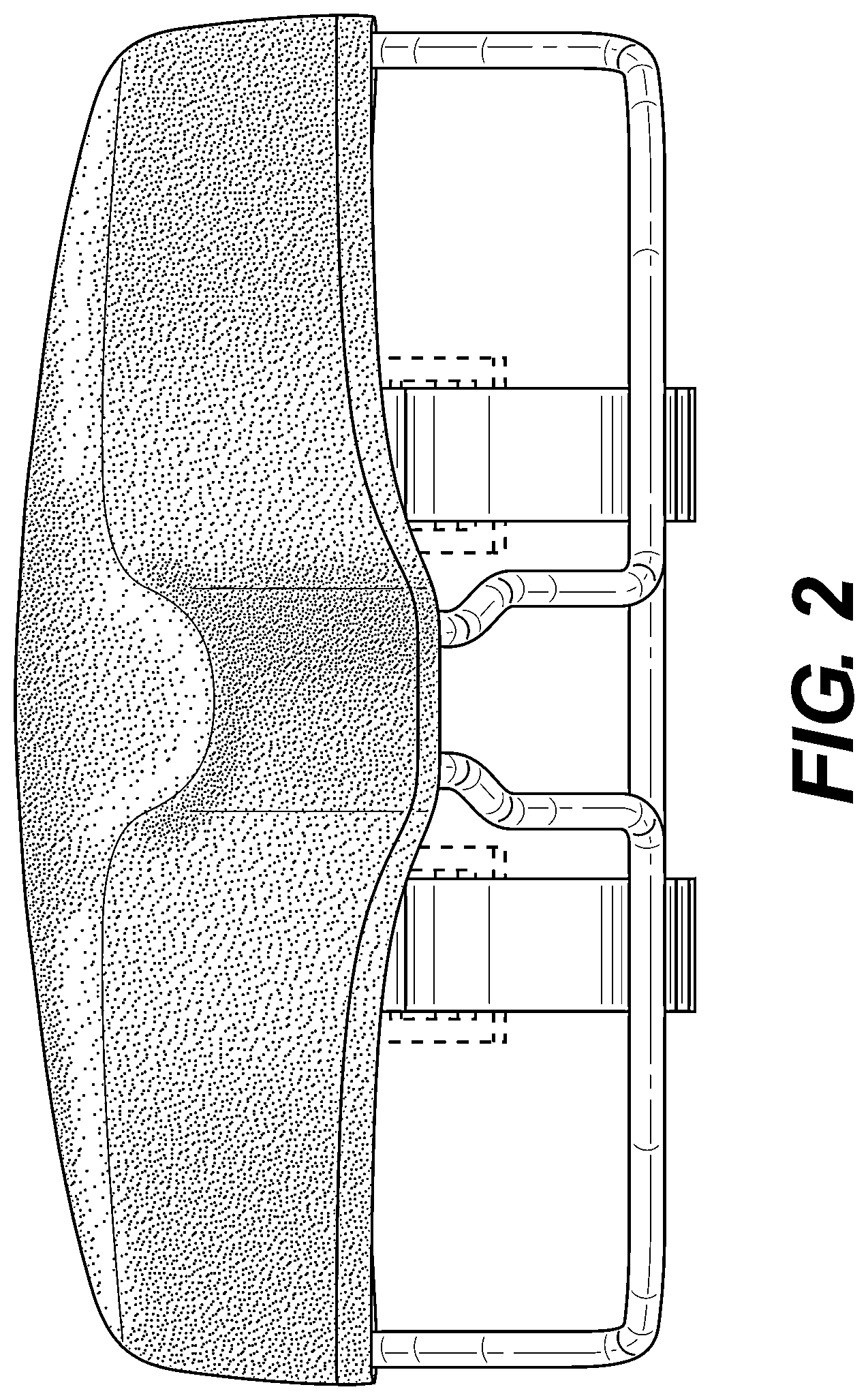 Patent USD1076478 Figure 2 – Cycle seat