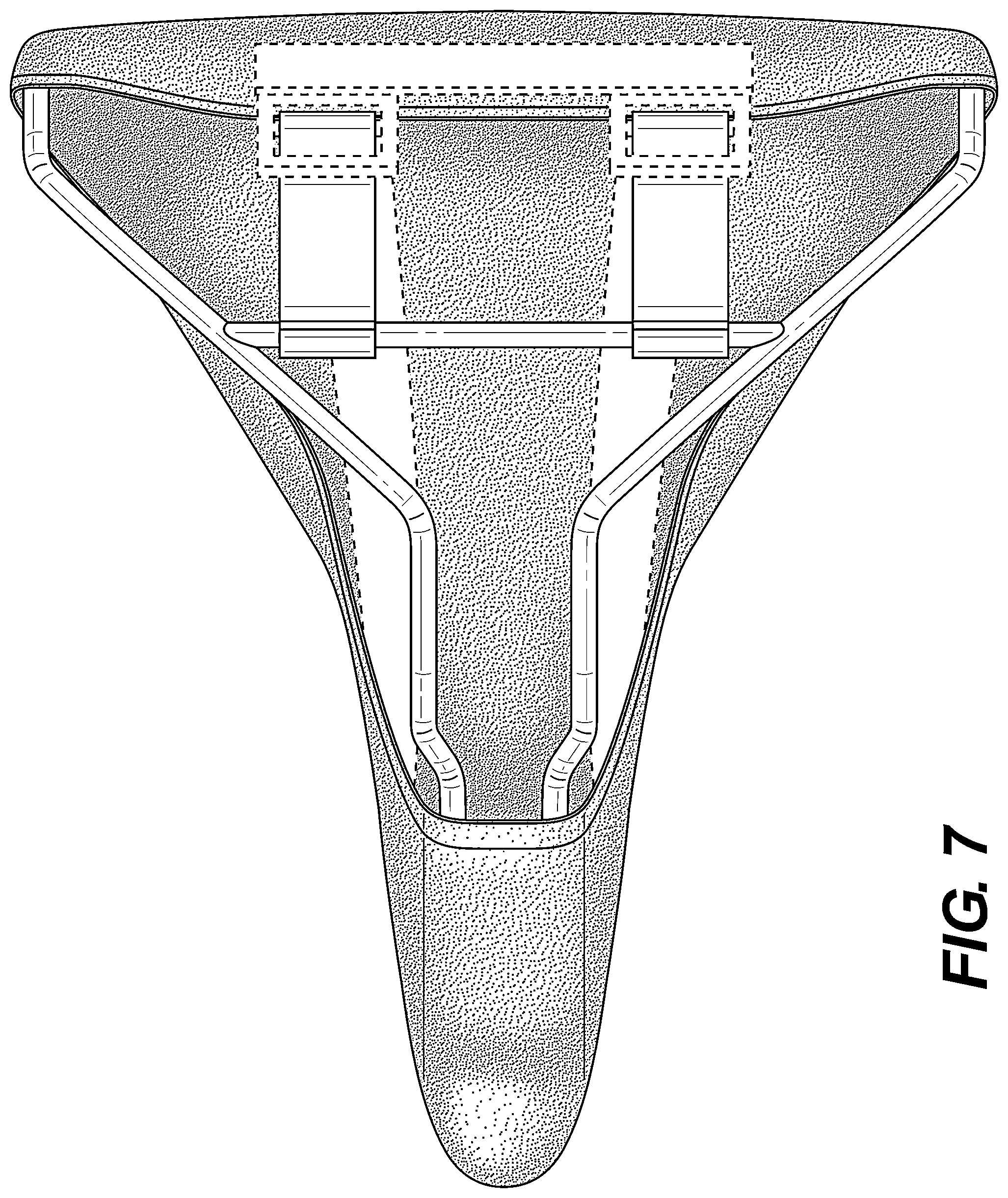 Patent USD1076478 Figure 7 – Cycle seat