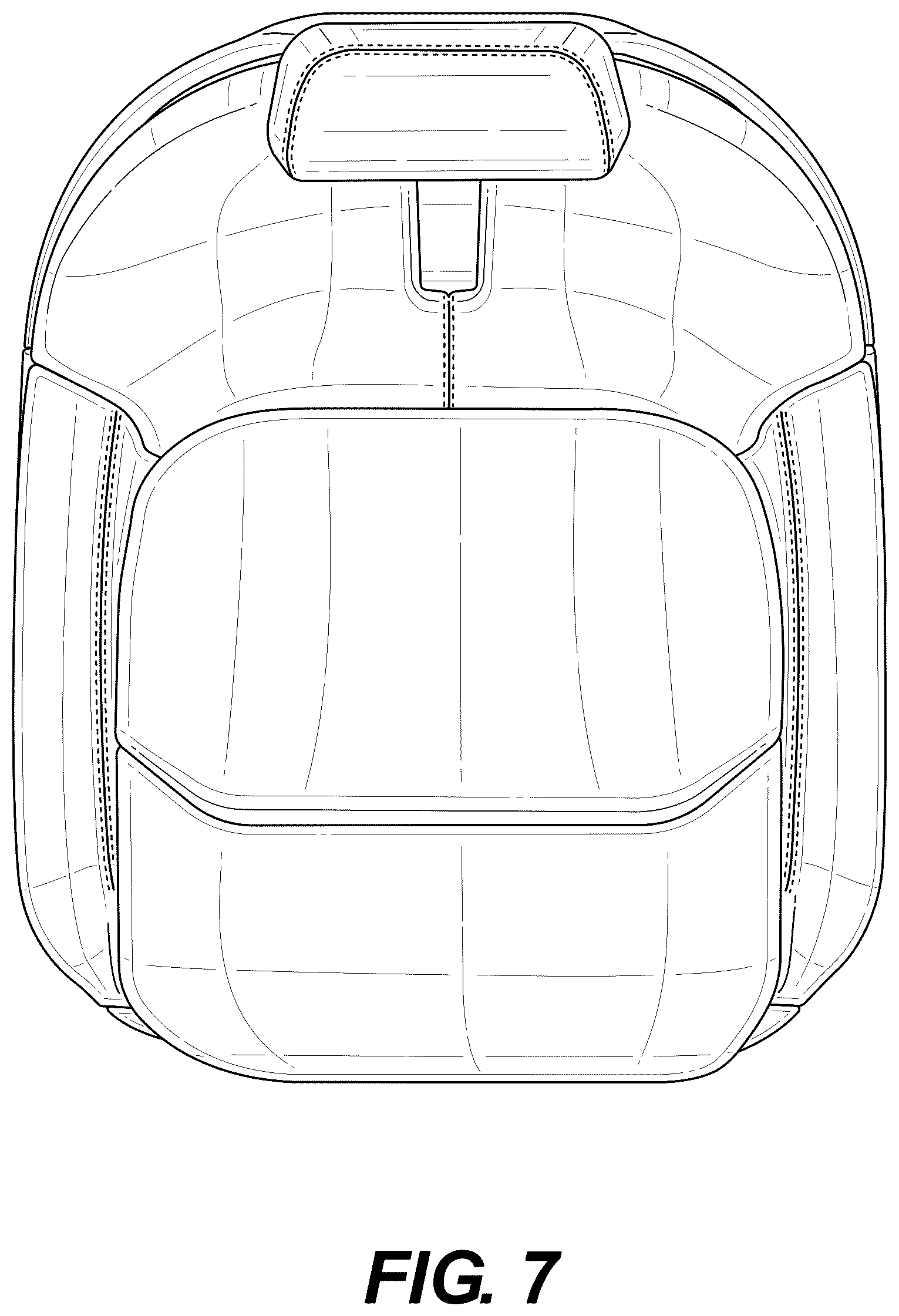 Patent USD1076479 Figure 7 – Cabin seat