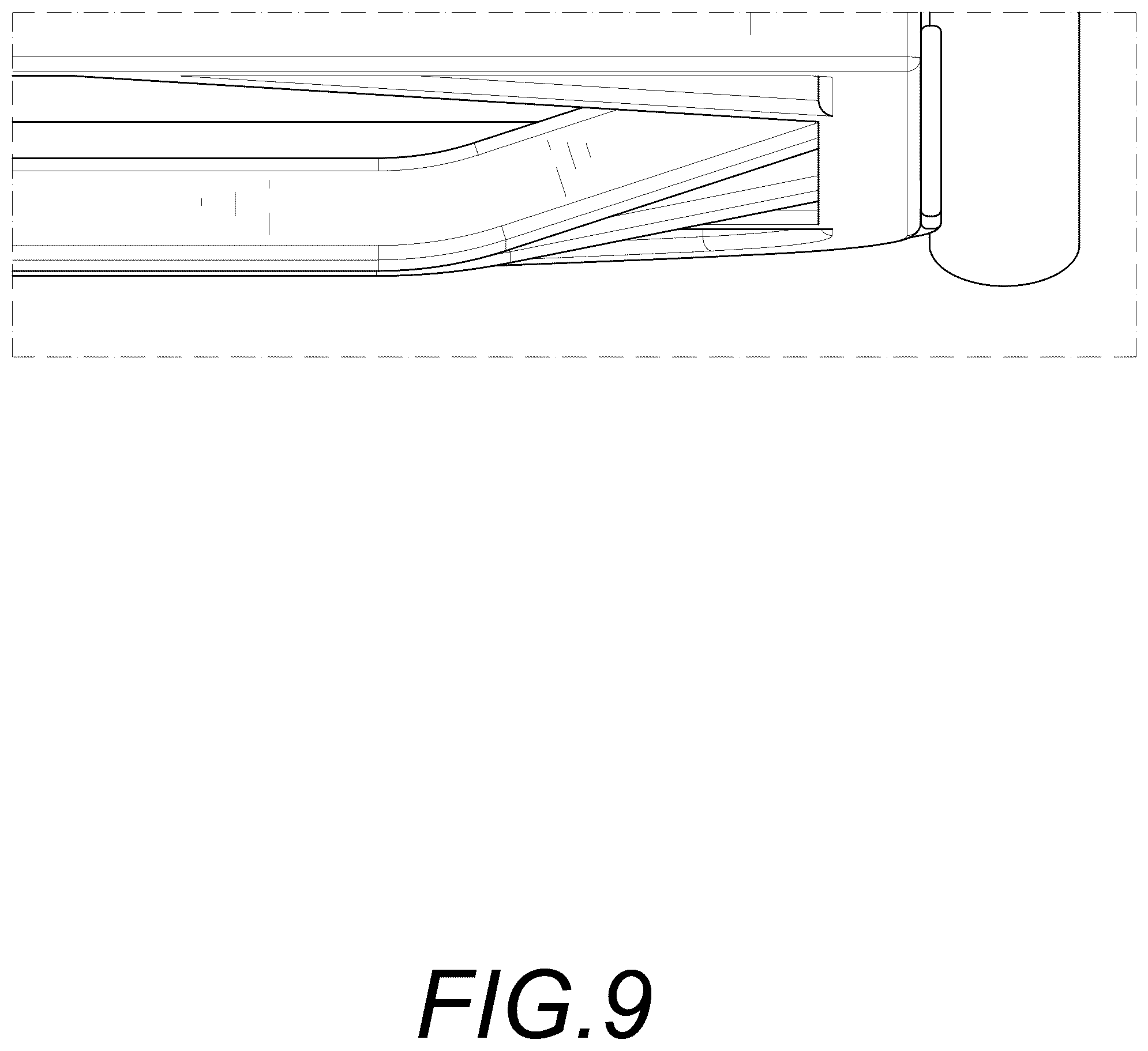 Patent USD1076480 Figure 9 – Outdoor swivel bar chair