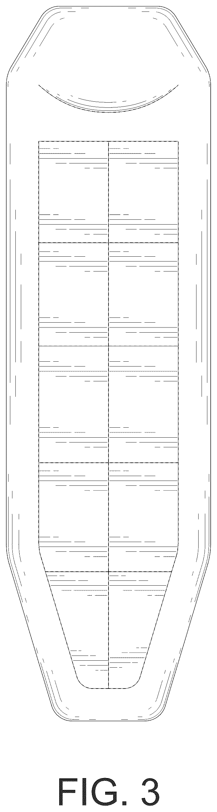Patent USD1076481 Figure 3 – Outdoor portable folding bed