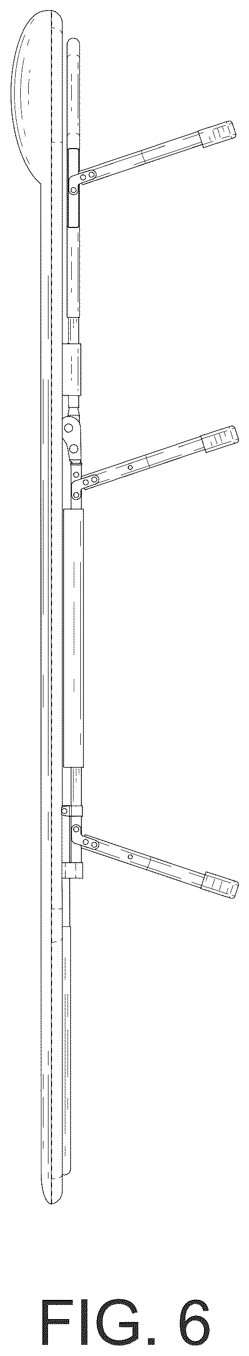 Patent USD1076481 Figure 6 – Outdoor portable folding bed