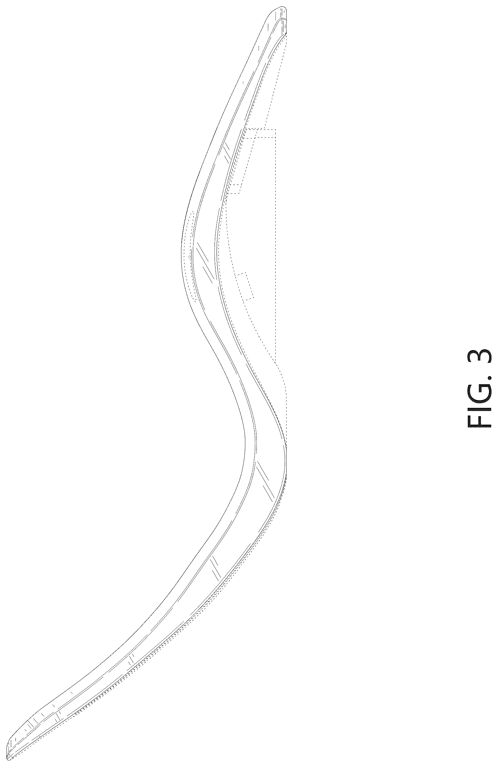 Patent USD1076482 Figure 3 – Pool lounge chair