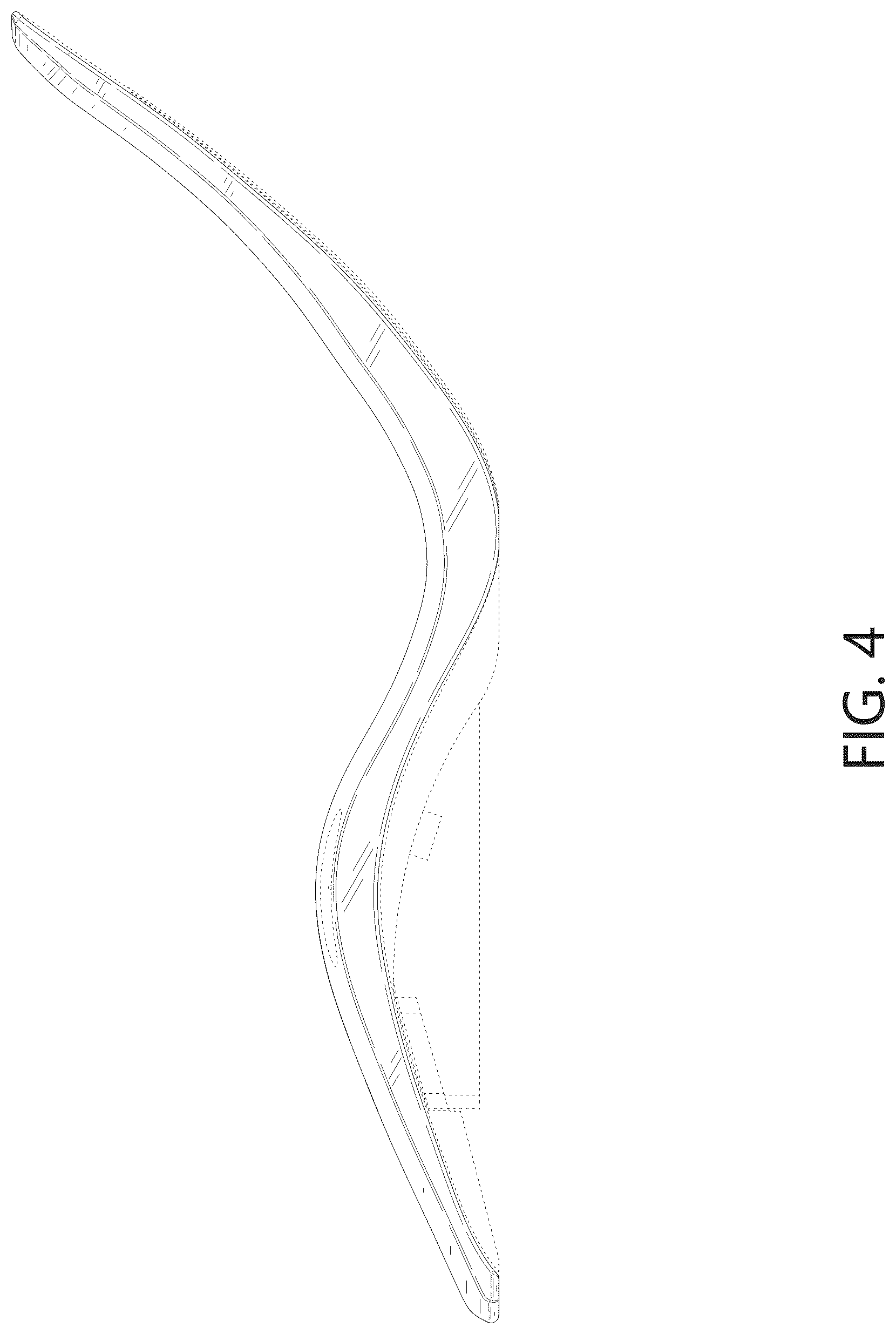 Patent USD1076482 Figure 4 – Pool lounge chair