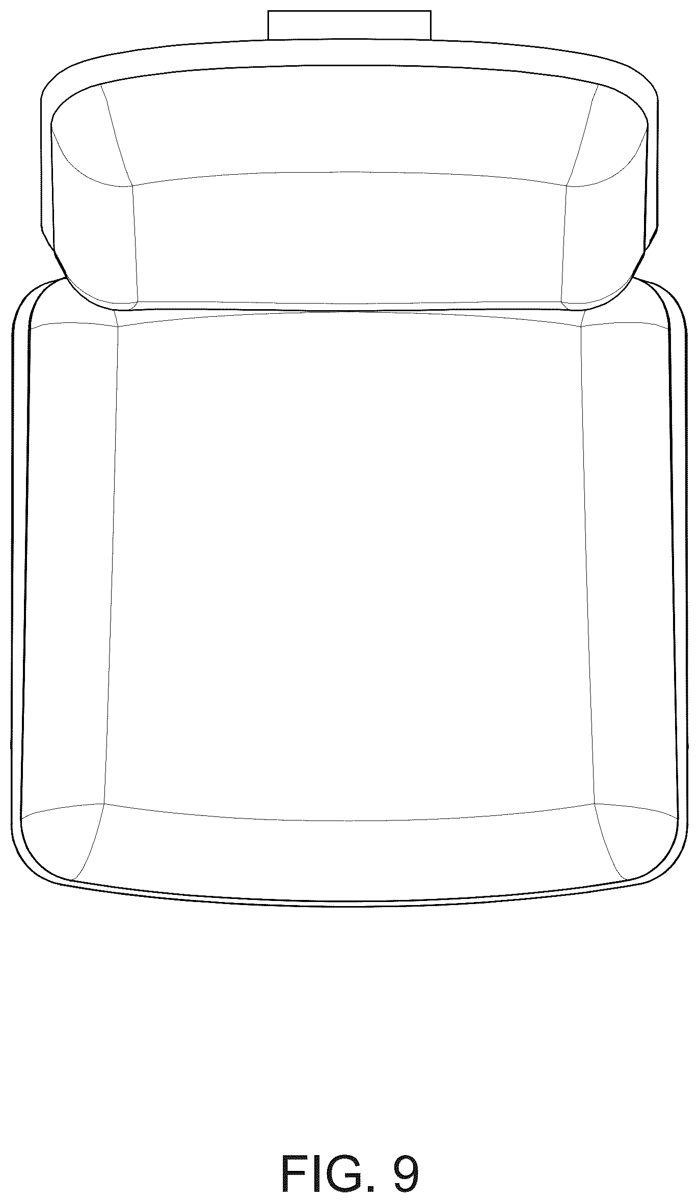 Patent USD1076483 Figure 9 – Chair