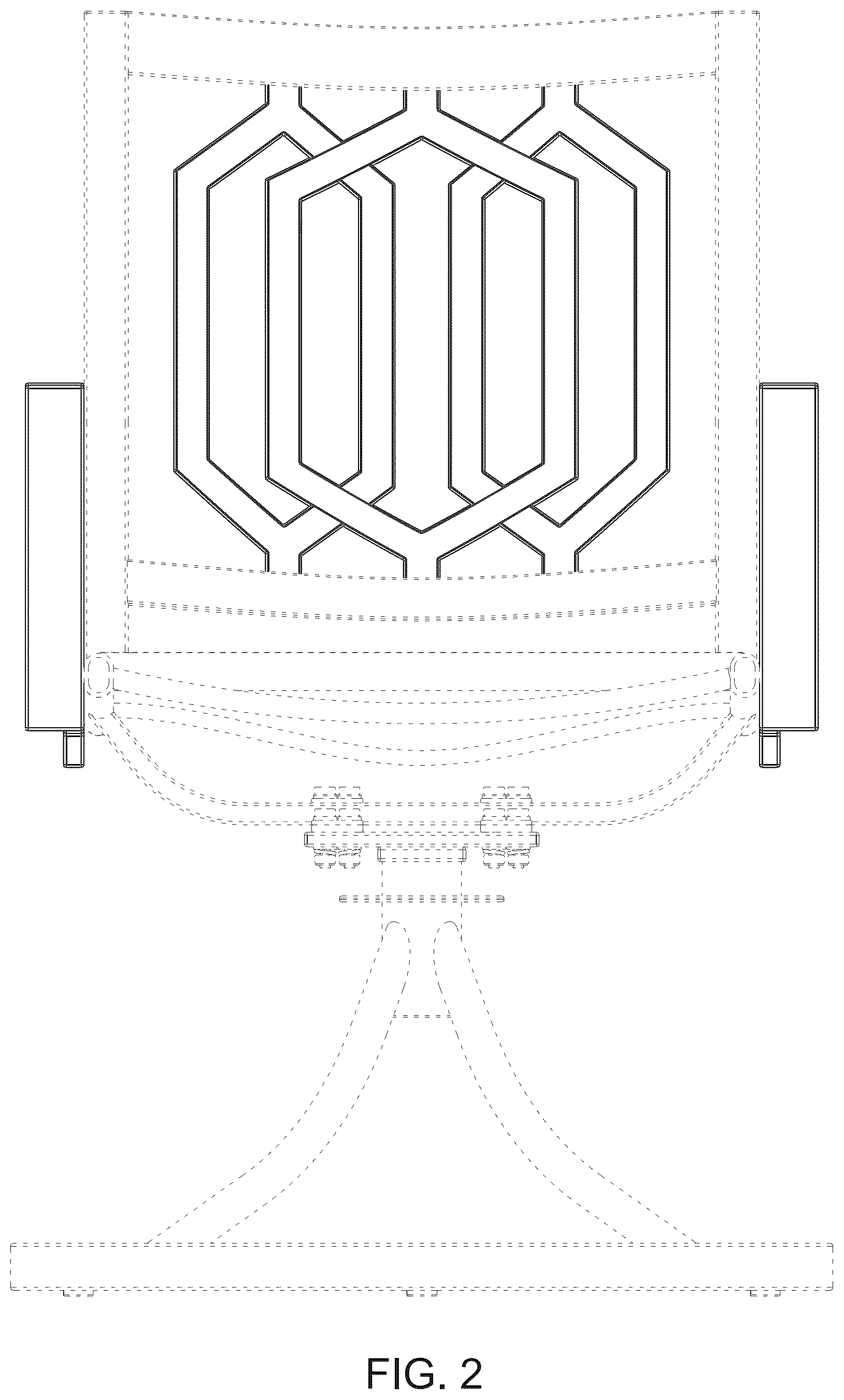 Patent USD1076484 Figure 2 – Swivel chair