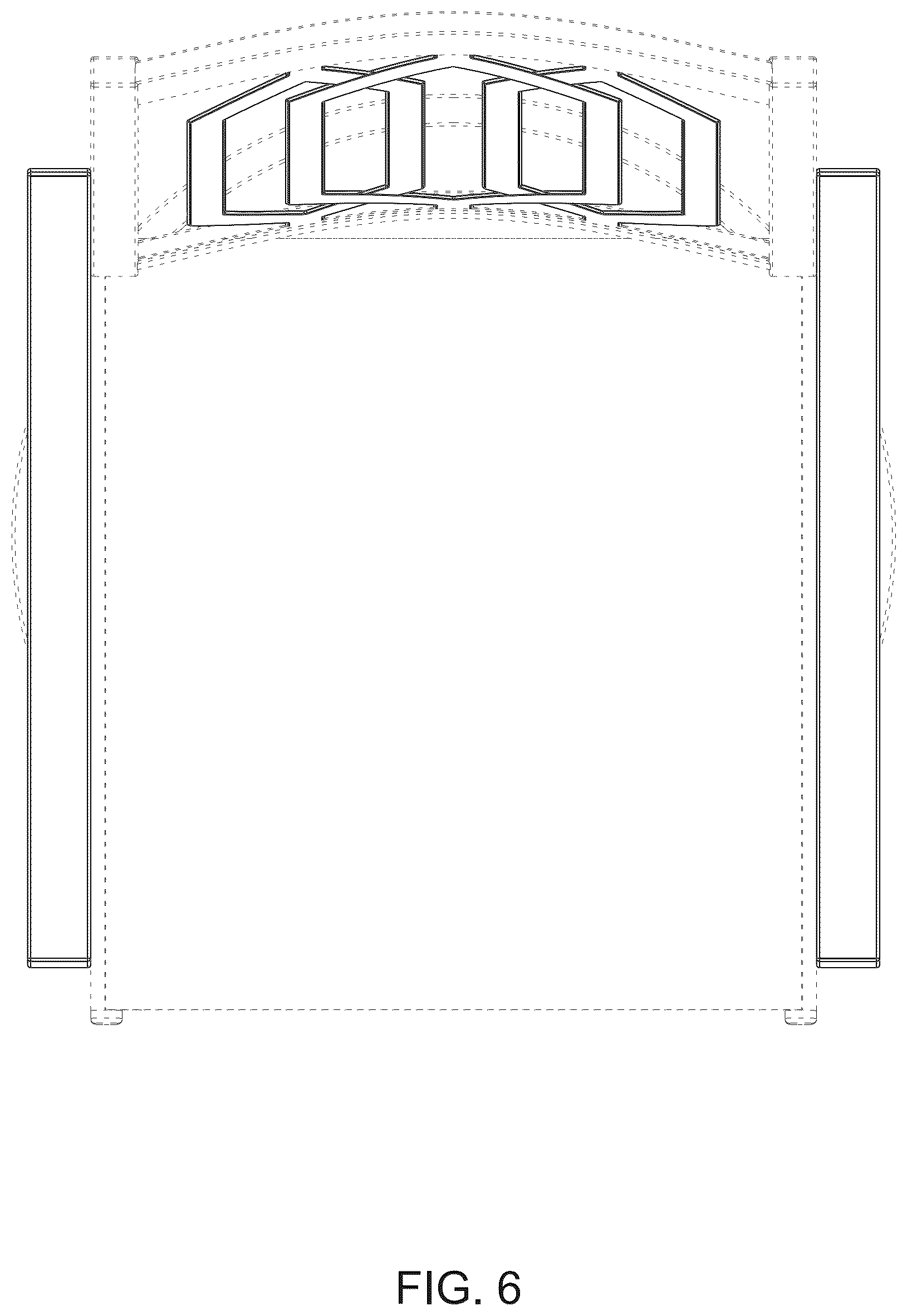 Patent USD1076484 Figure 6 – Swivel chair