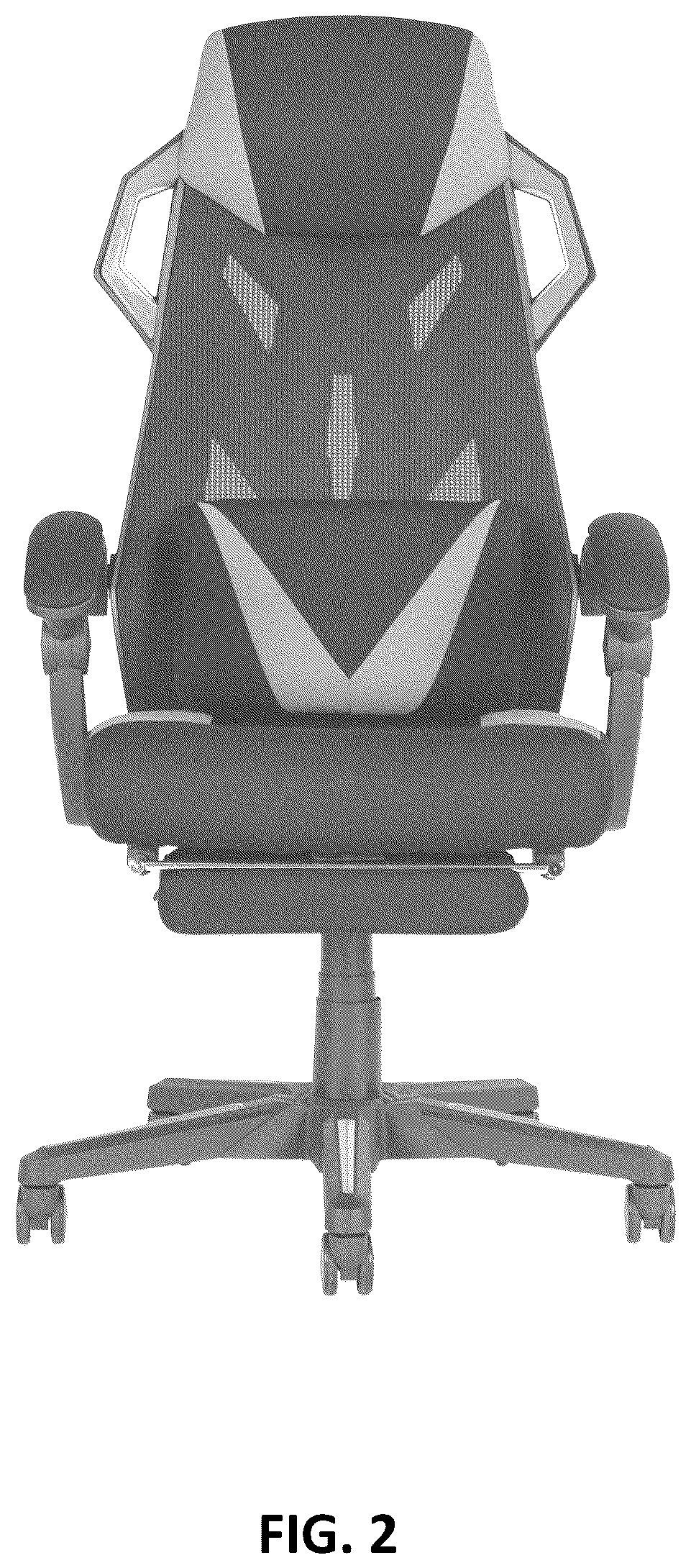 Patent USD1076485 Figure 2 – Chair