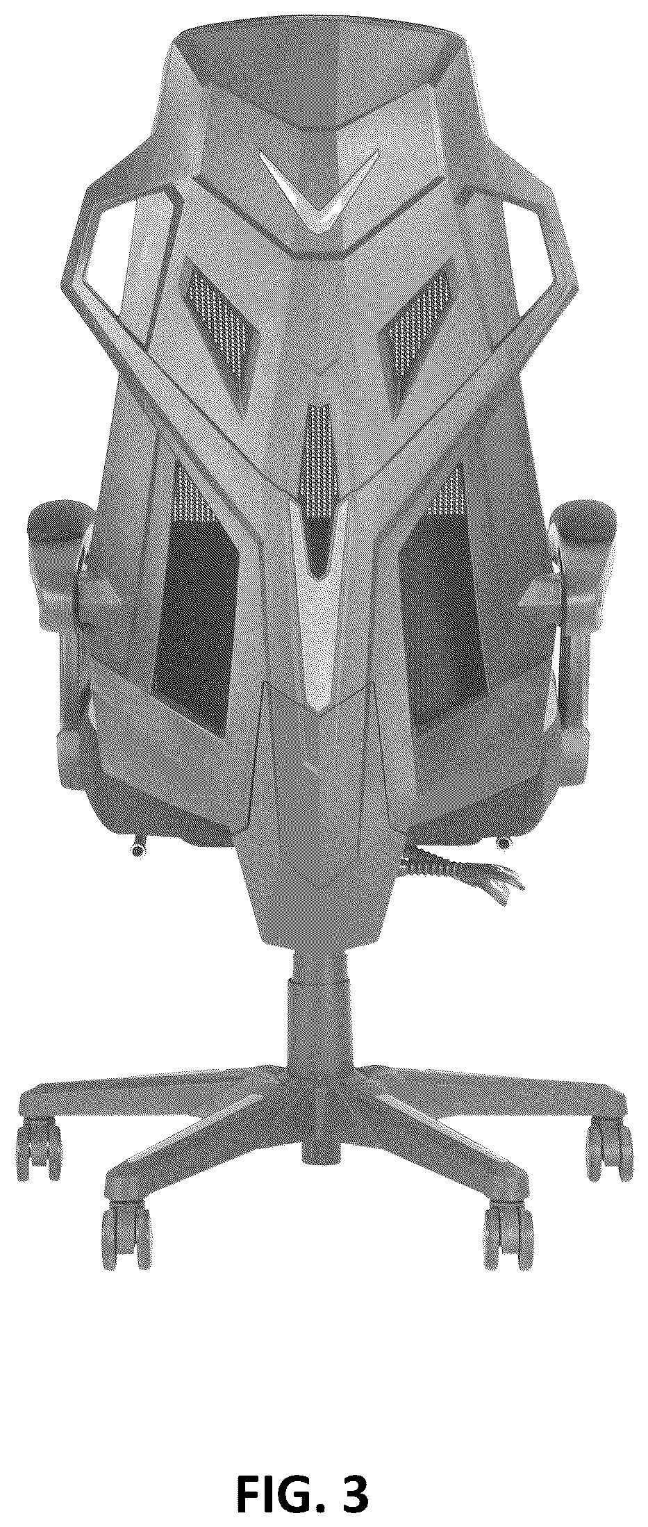 Patent USD1076485 Figure 3 – Chair