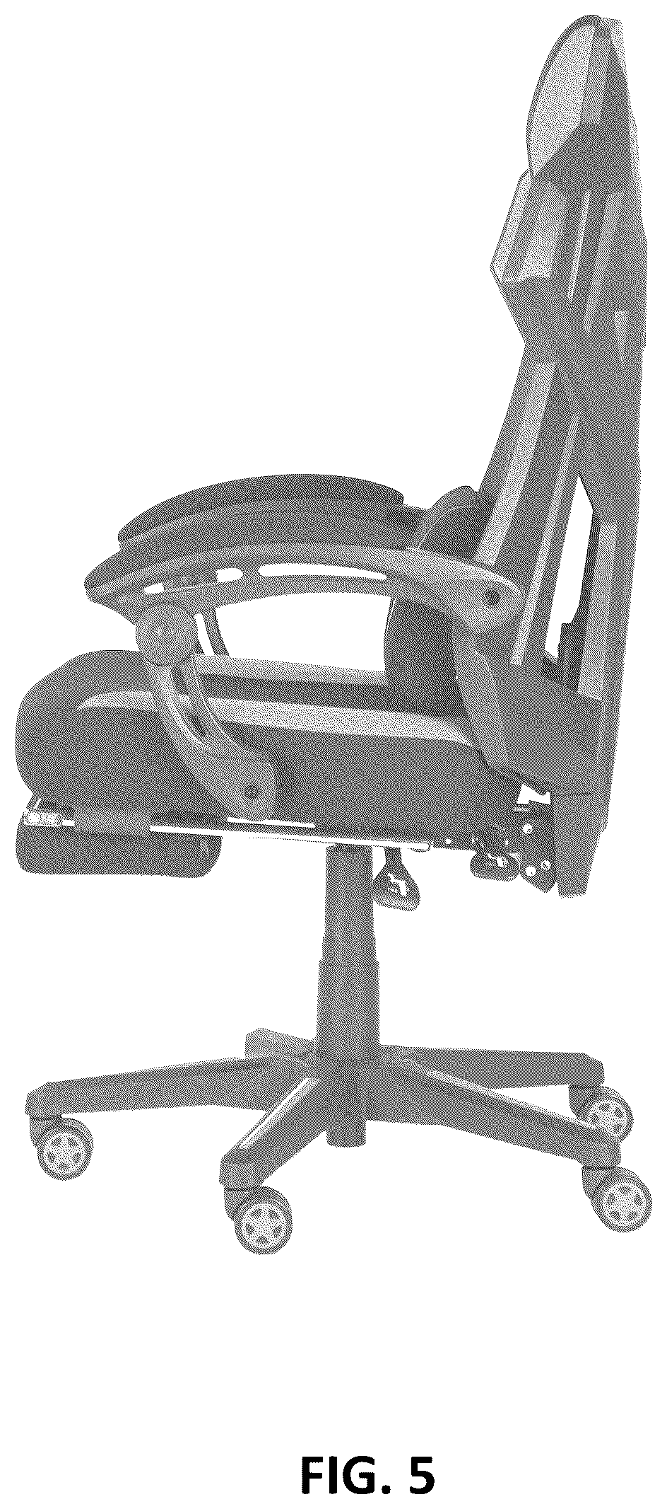 Patent USD1076485 Figure 5 – Chair