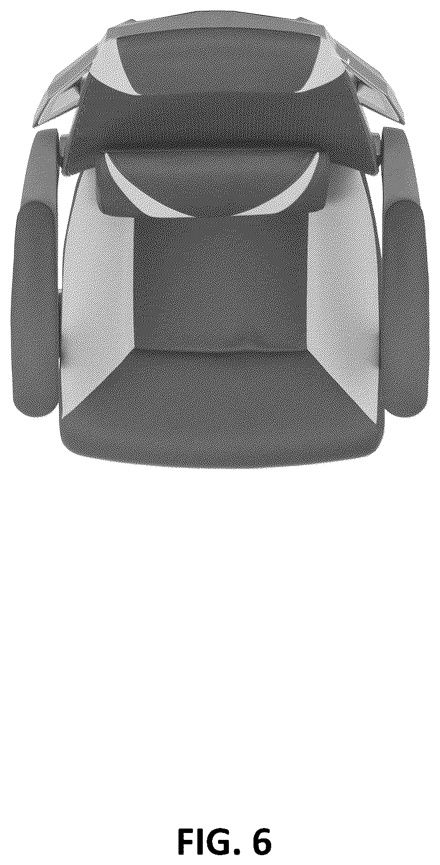 Patent USD1076485 Figure 6 – Chair