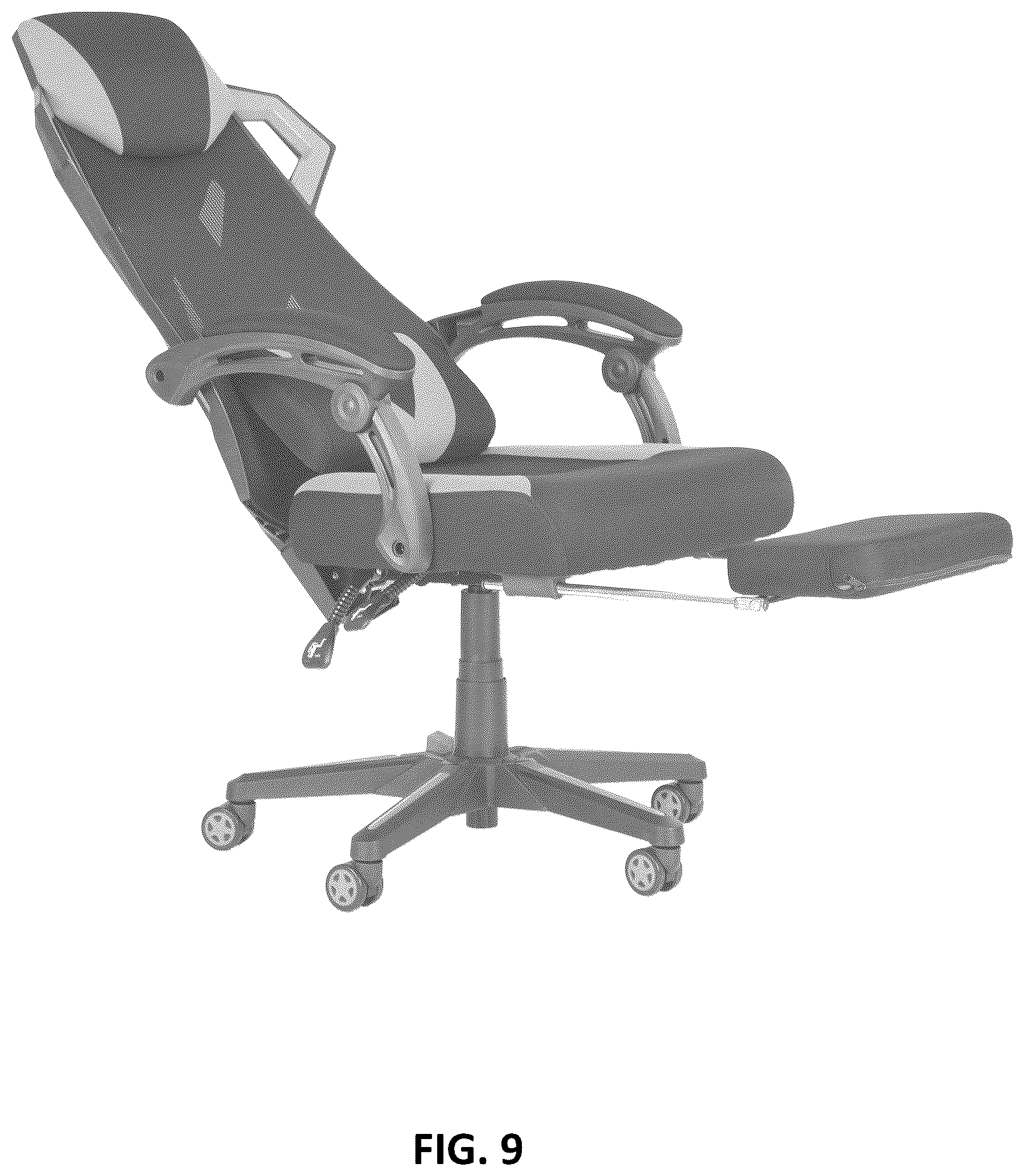 Patent USD1076485 Figure 9 – Chair