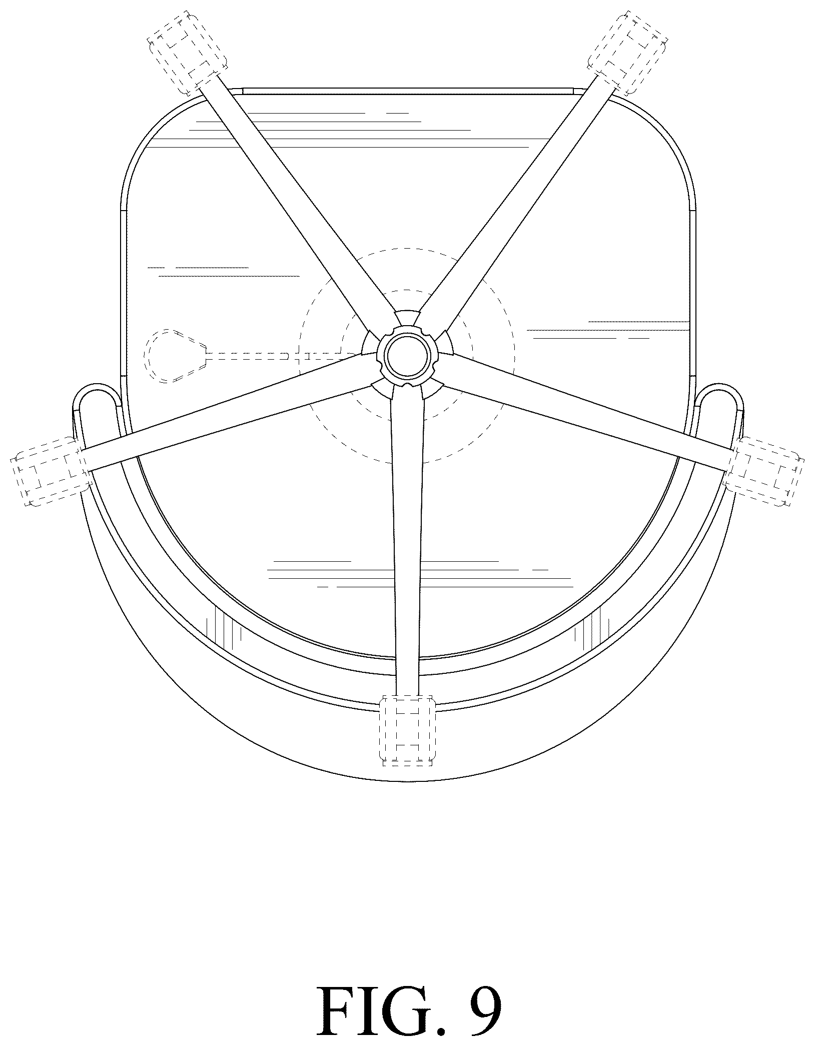 Patent USD1076487 Figure 9 – Chair