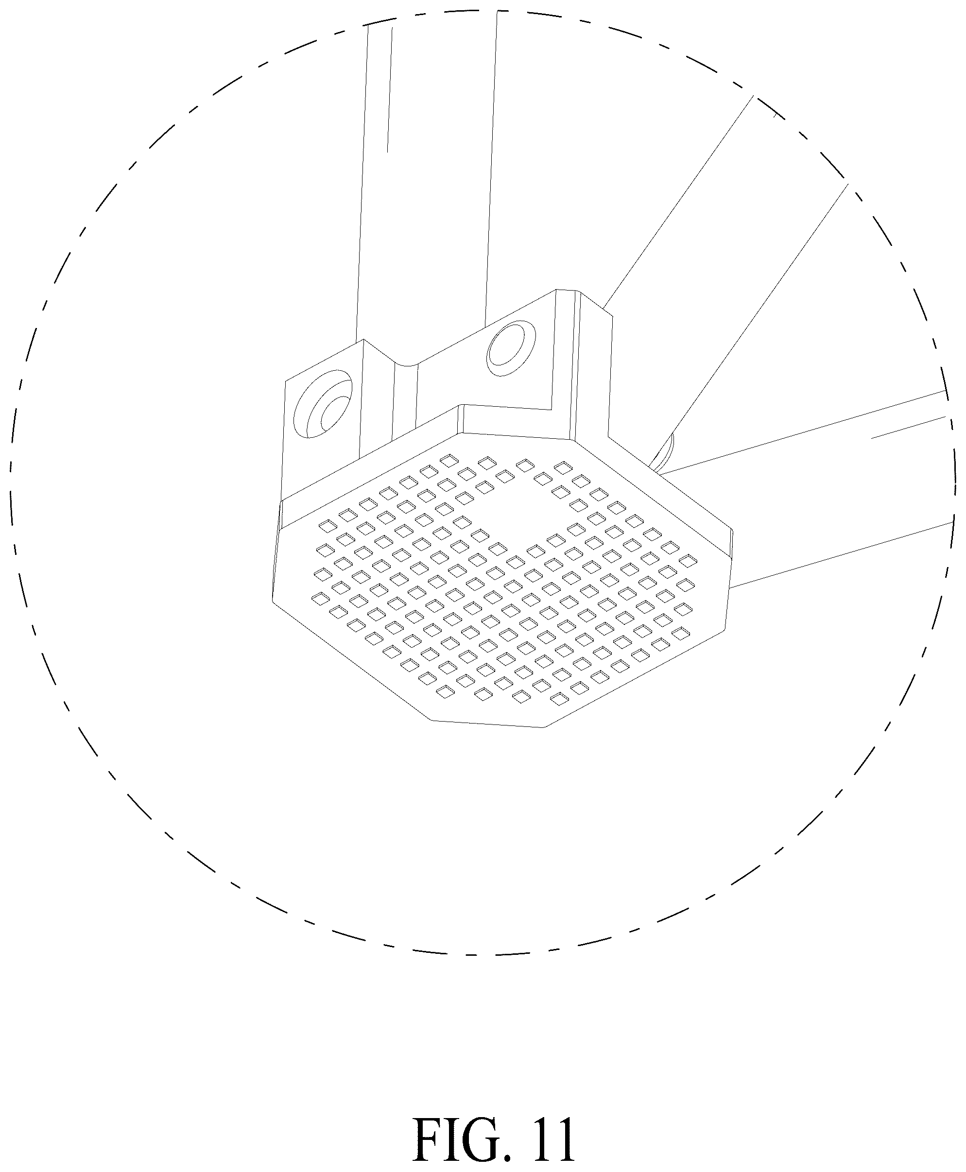 Patent USD1076489 Figure 11 – Chair with canopy