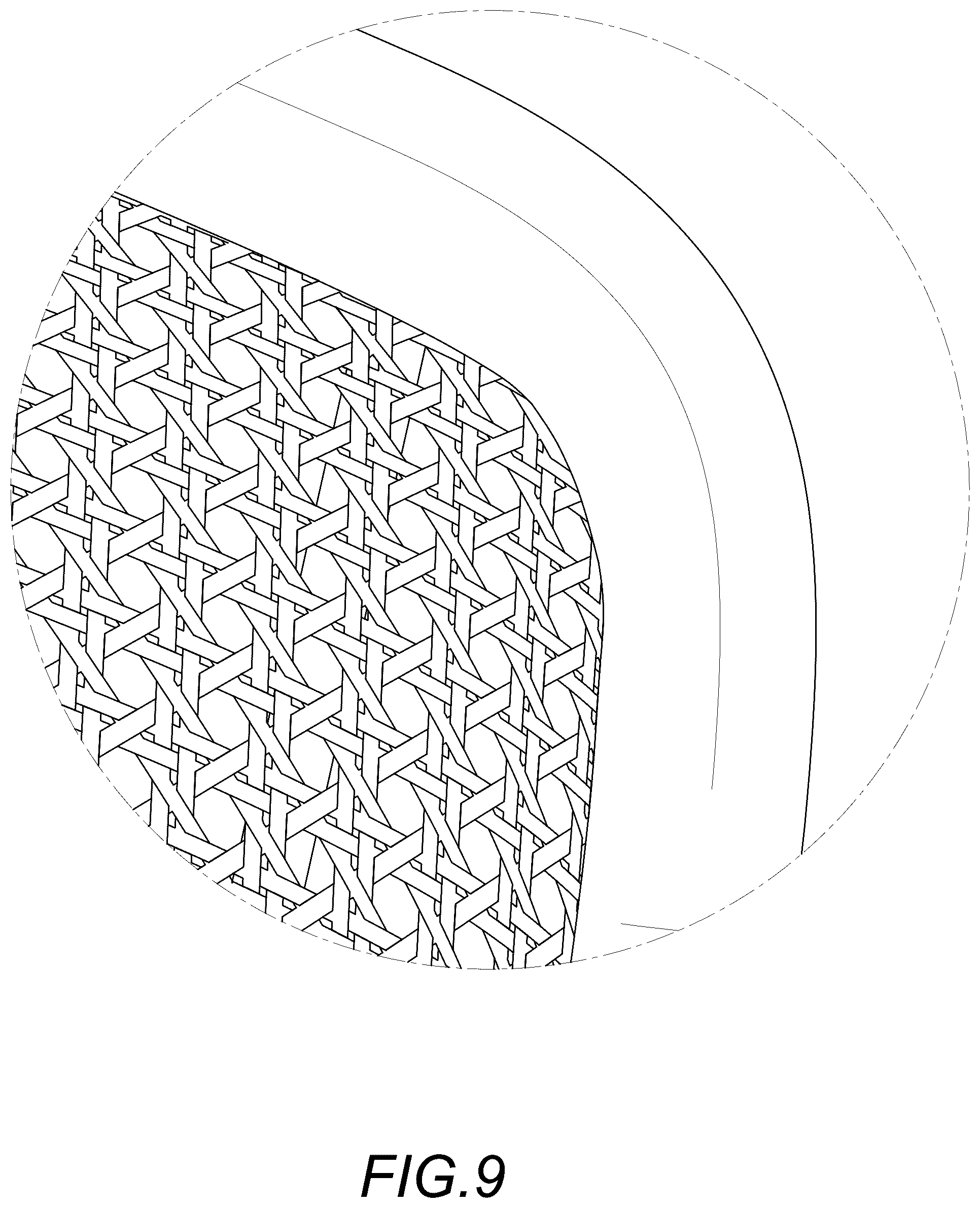 Patent USD1076490 Figure 9 – Chair