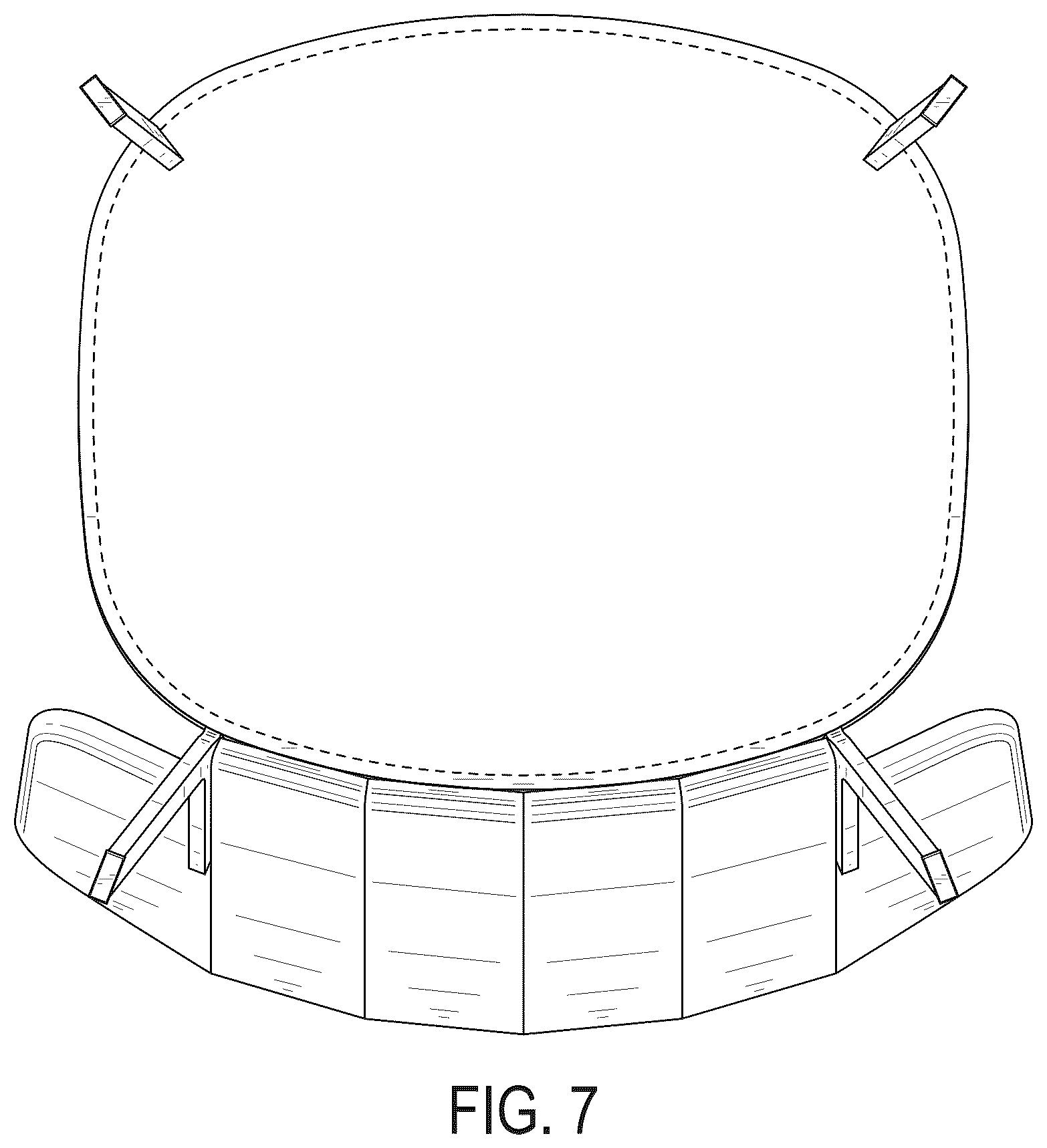 Patent USD1076492 Figure 7 – Lounge chair