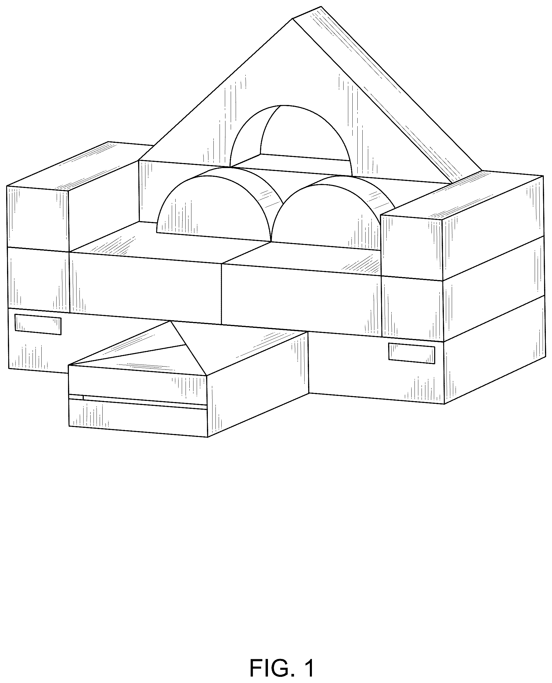 Patent USD1076495 Figure 1 – Sofa