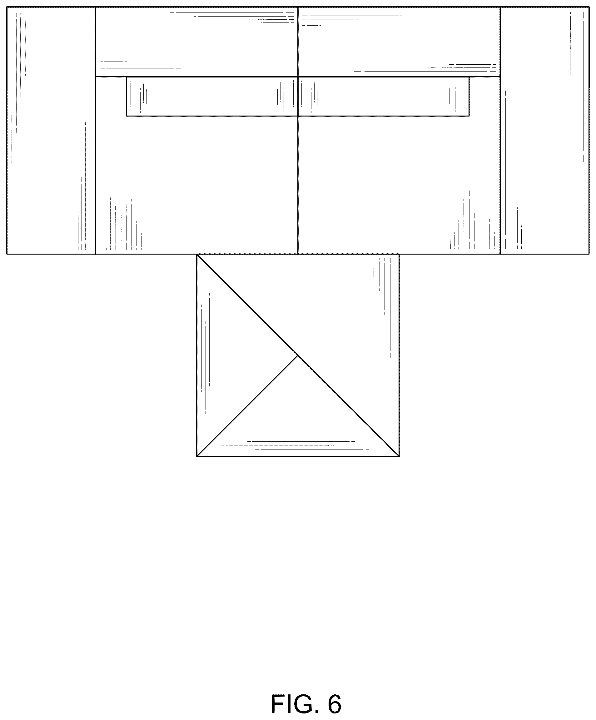 Patent USD1076495 Figure 6 – Sofa