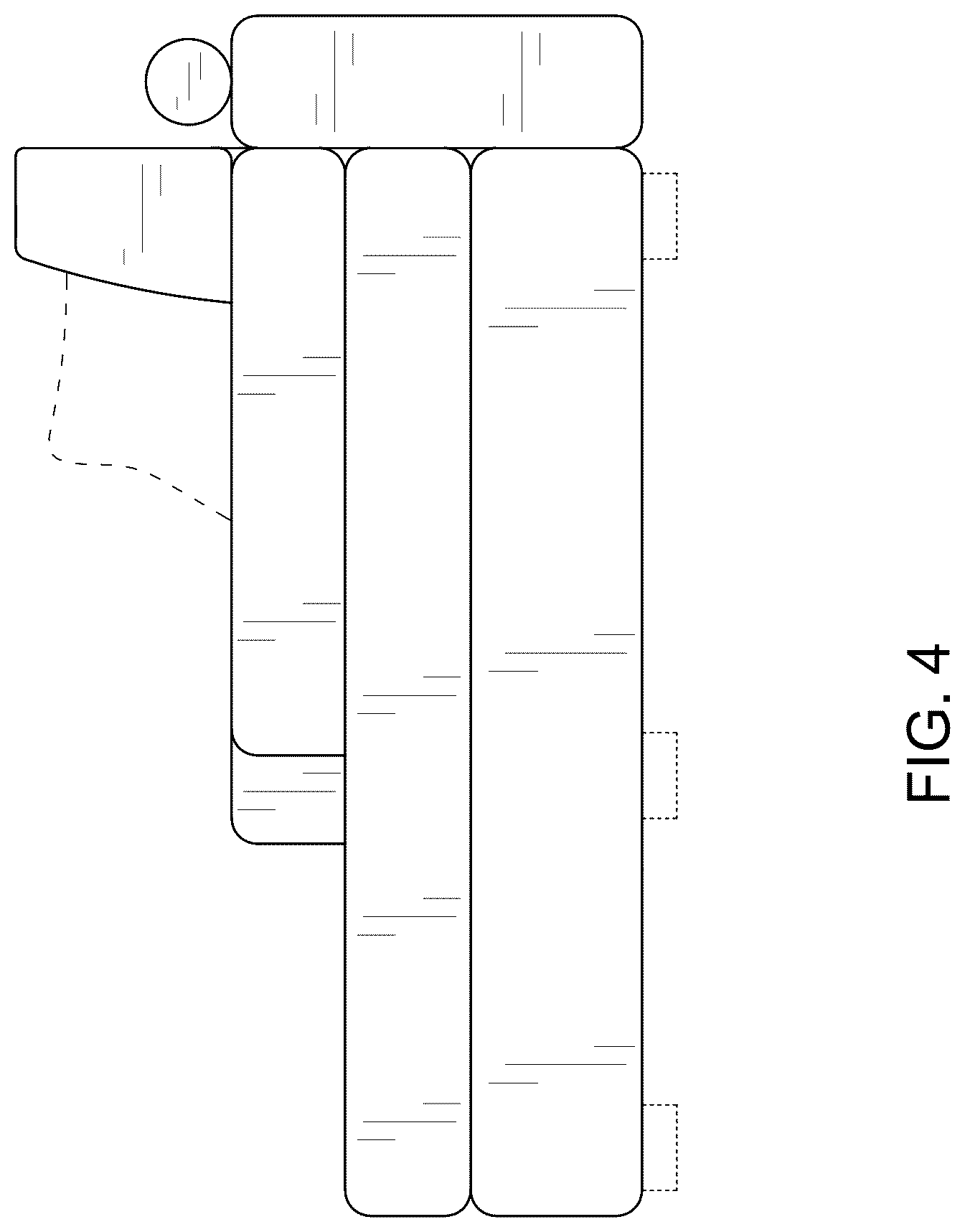 Patent USD1076497 Figure 4 – Sofa