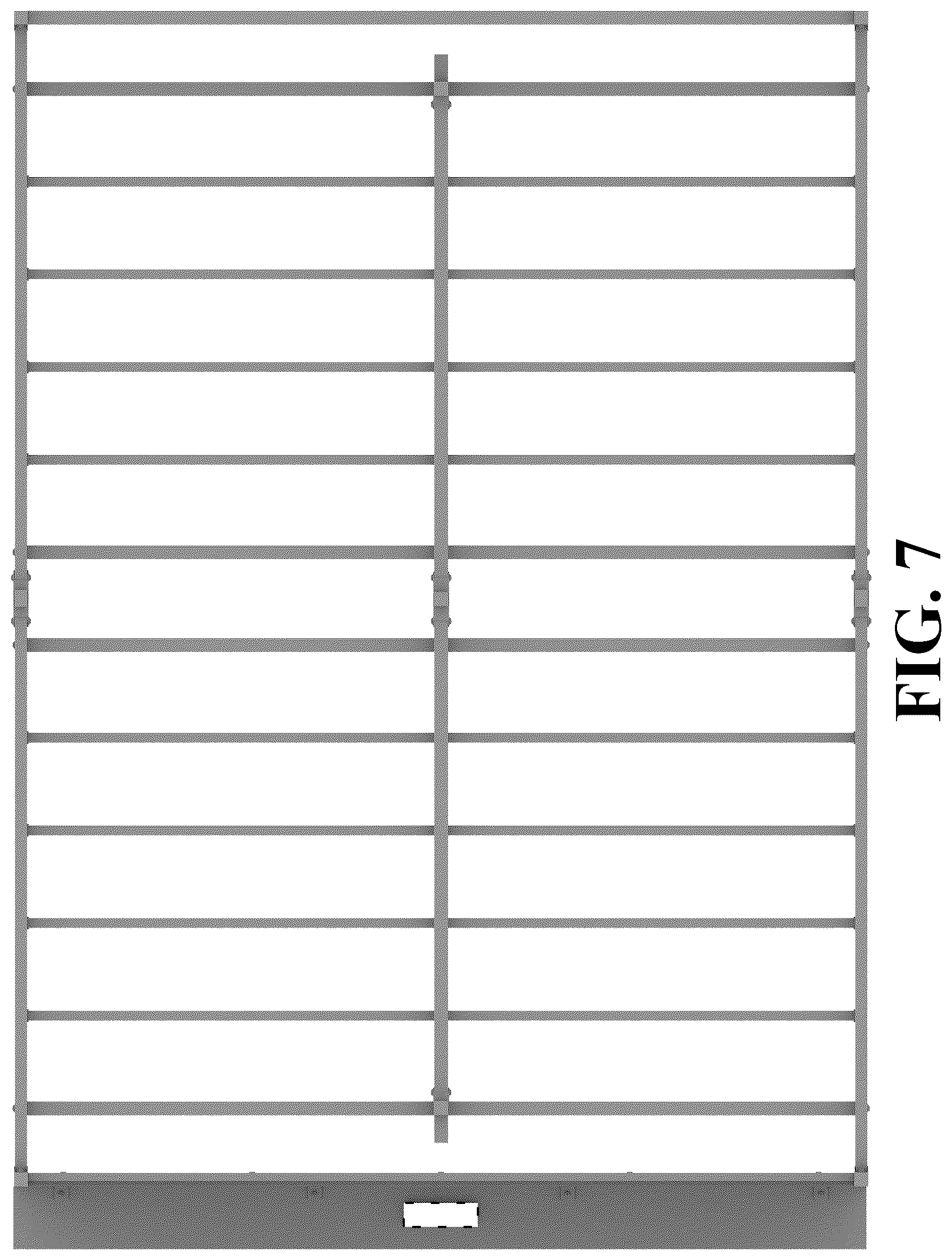 Patent USD1076498 Figure 7 – Bed frame