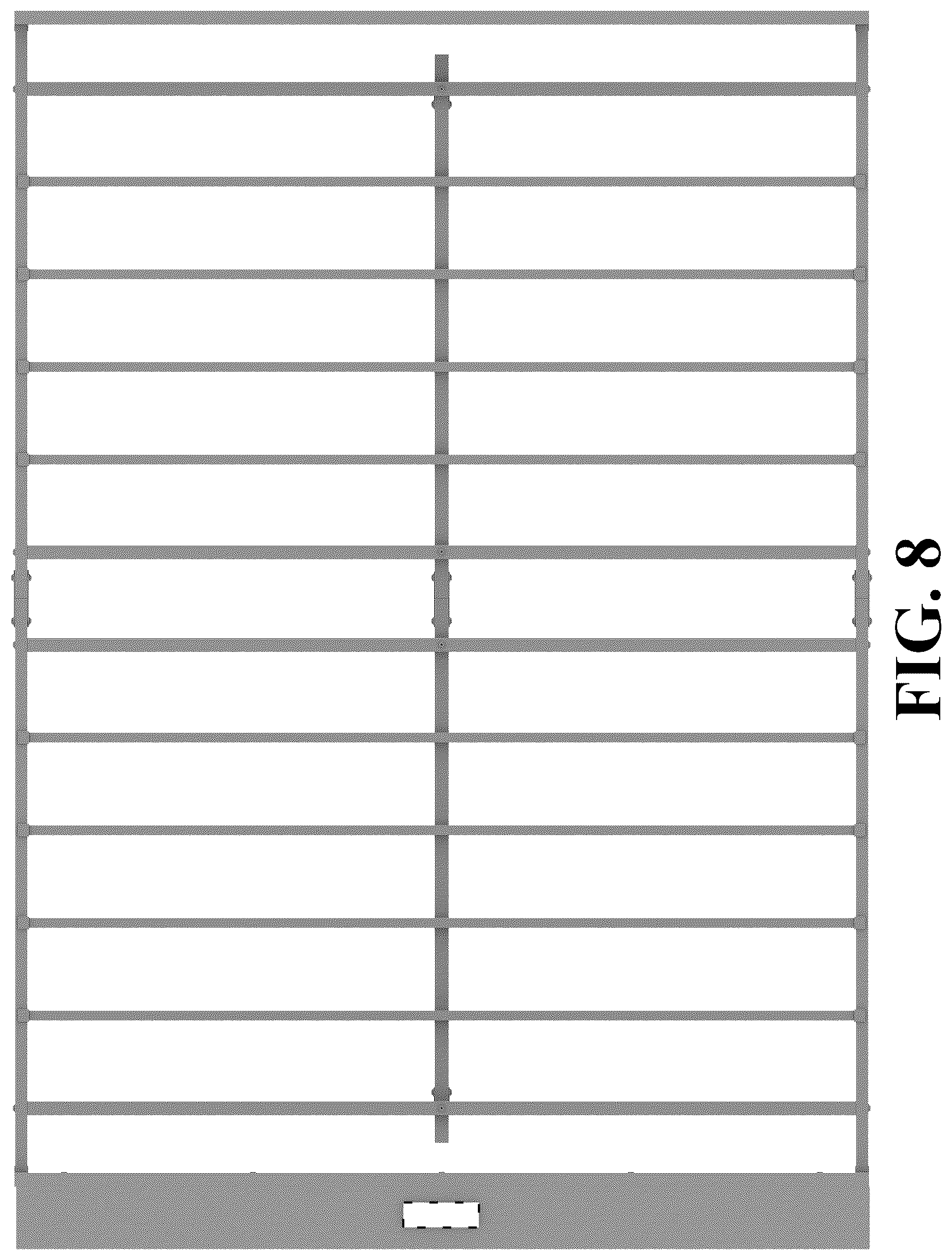 Patent USD1076498 Figure 8 – Bed frame