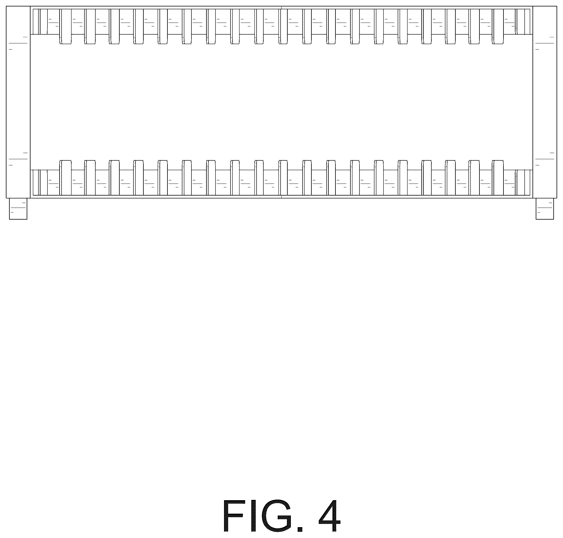 Patent USD1076499 Figure 4 – CD storage rack