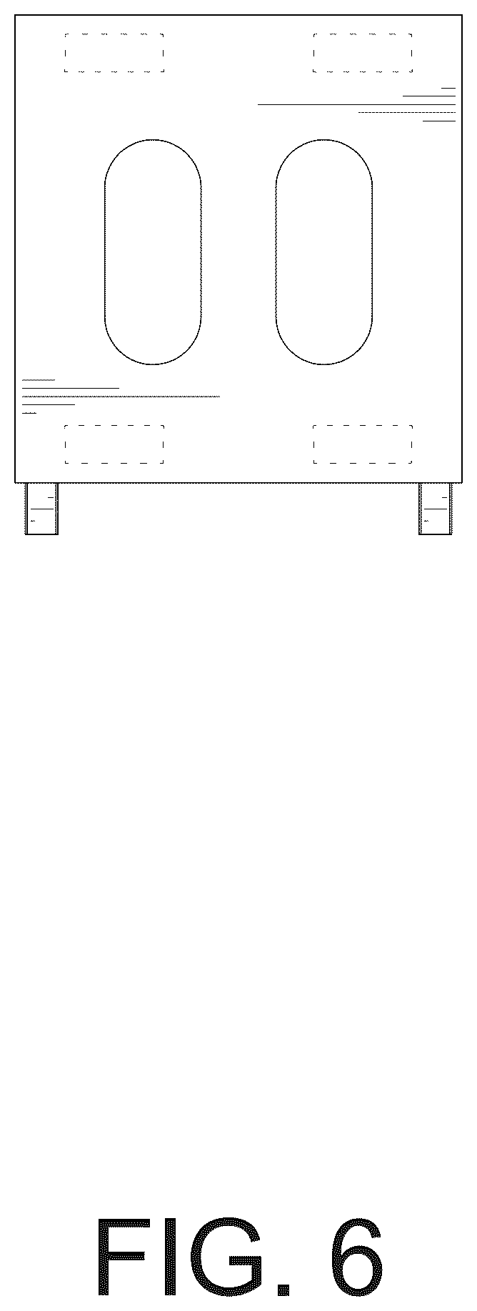 Patent USD1076499 Figure 6 – CD storage rack