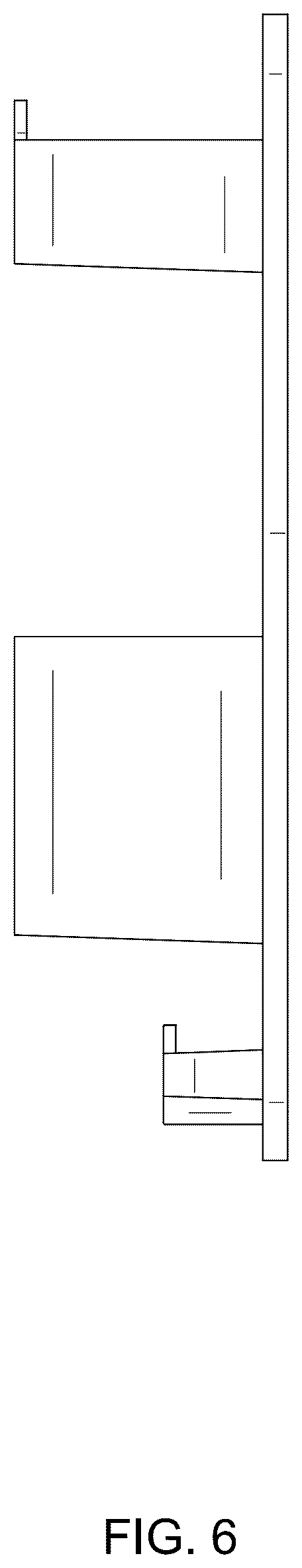 Patent USD1076504 Figure 6 – Wall rack